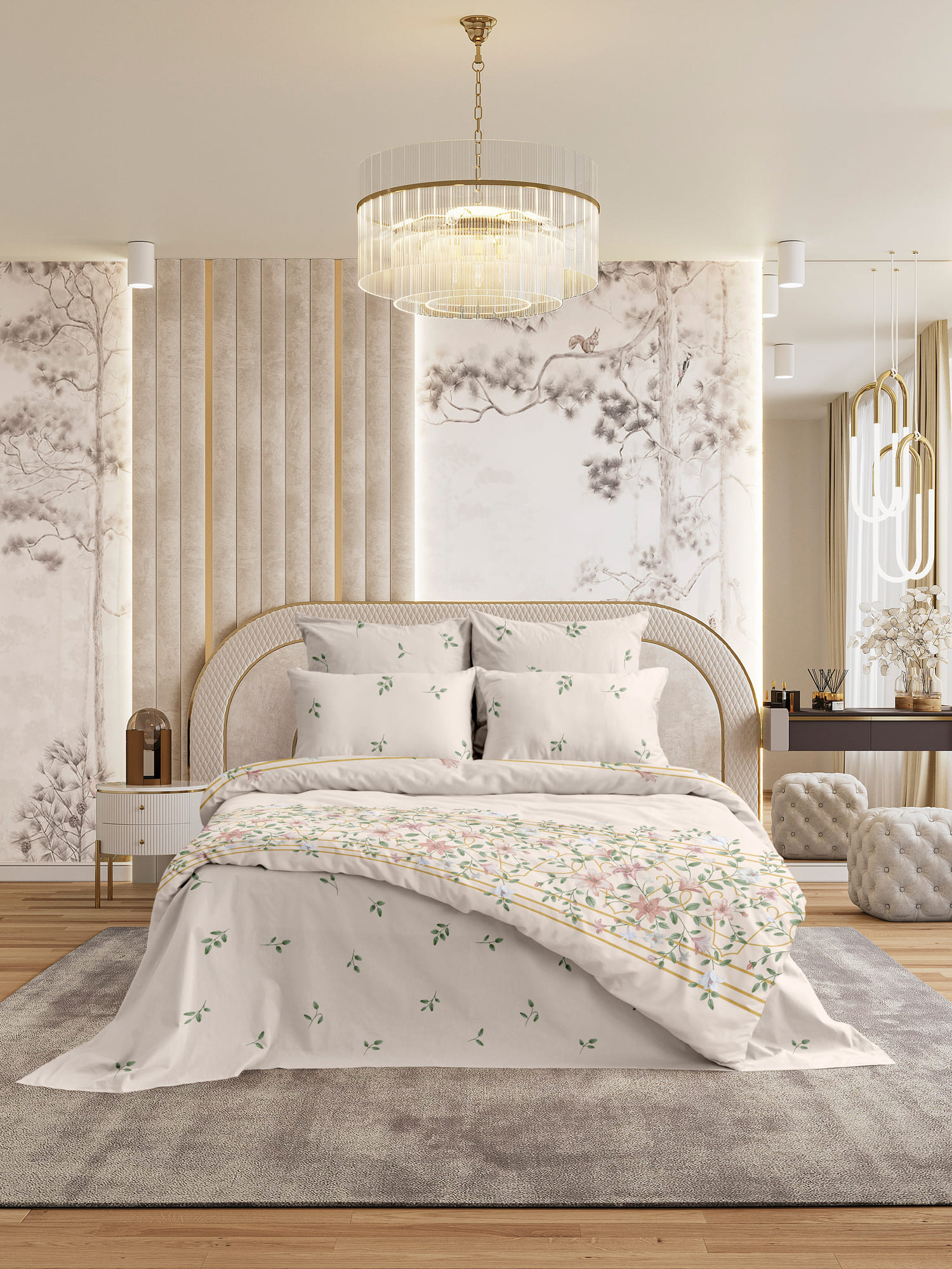 Постельное бельё Mia Cara Лилии 3