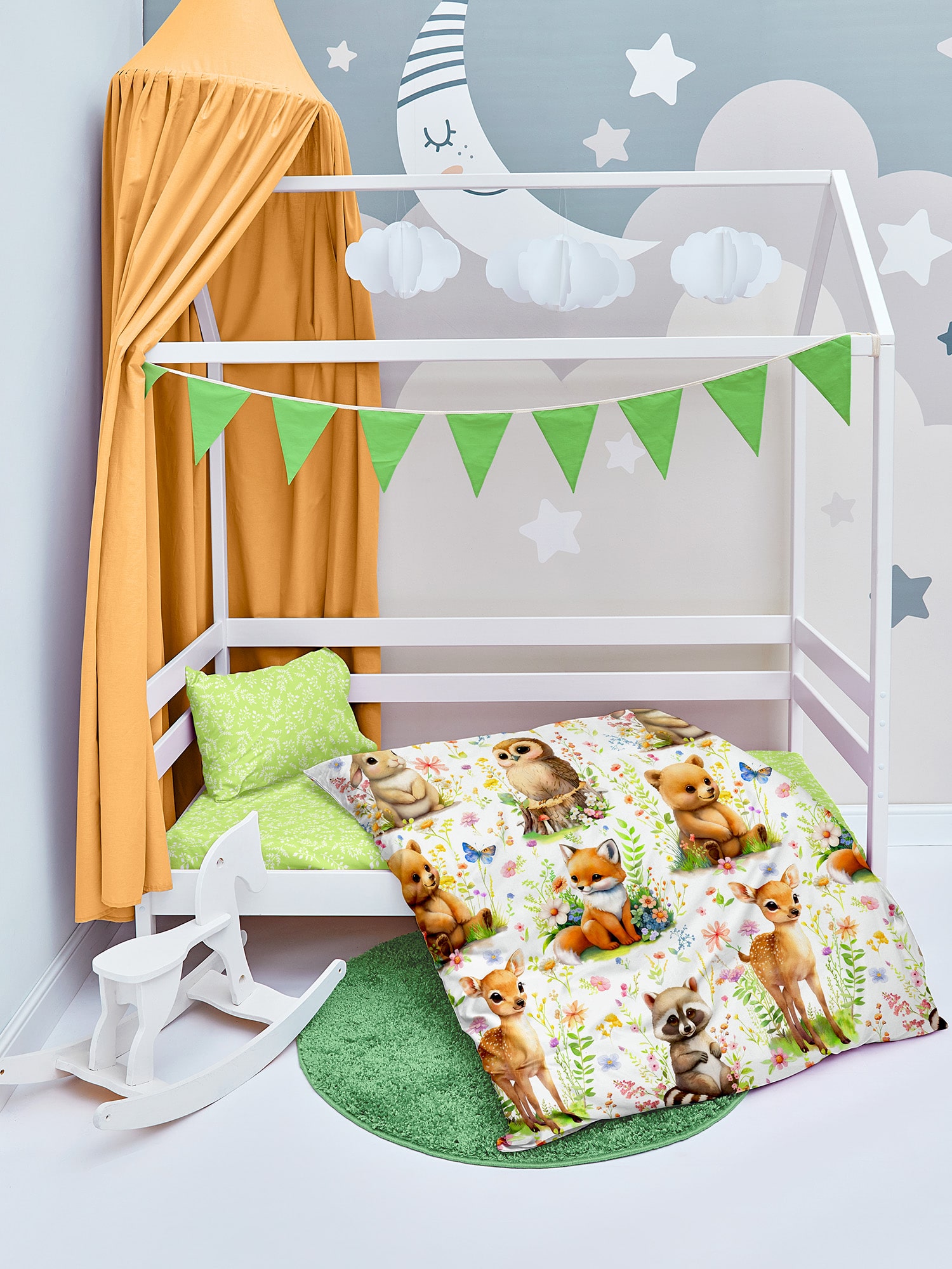 Постельное бельё Juno Лесные зверята 1