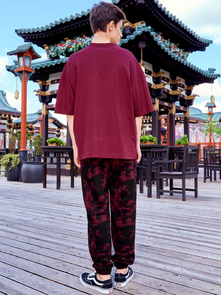 Футболка "TOKYO PUNK", бордовый, Crazy Getup 3