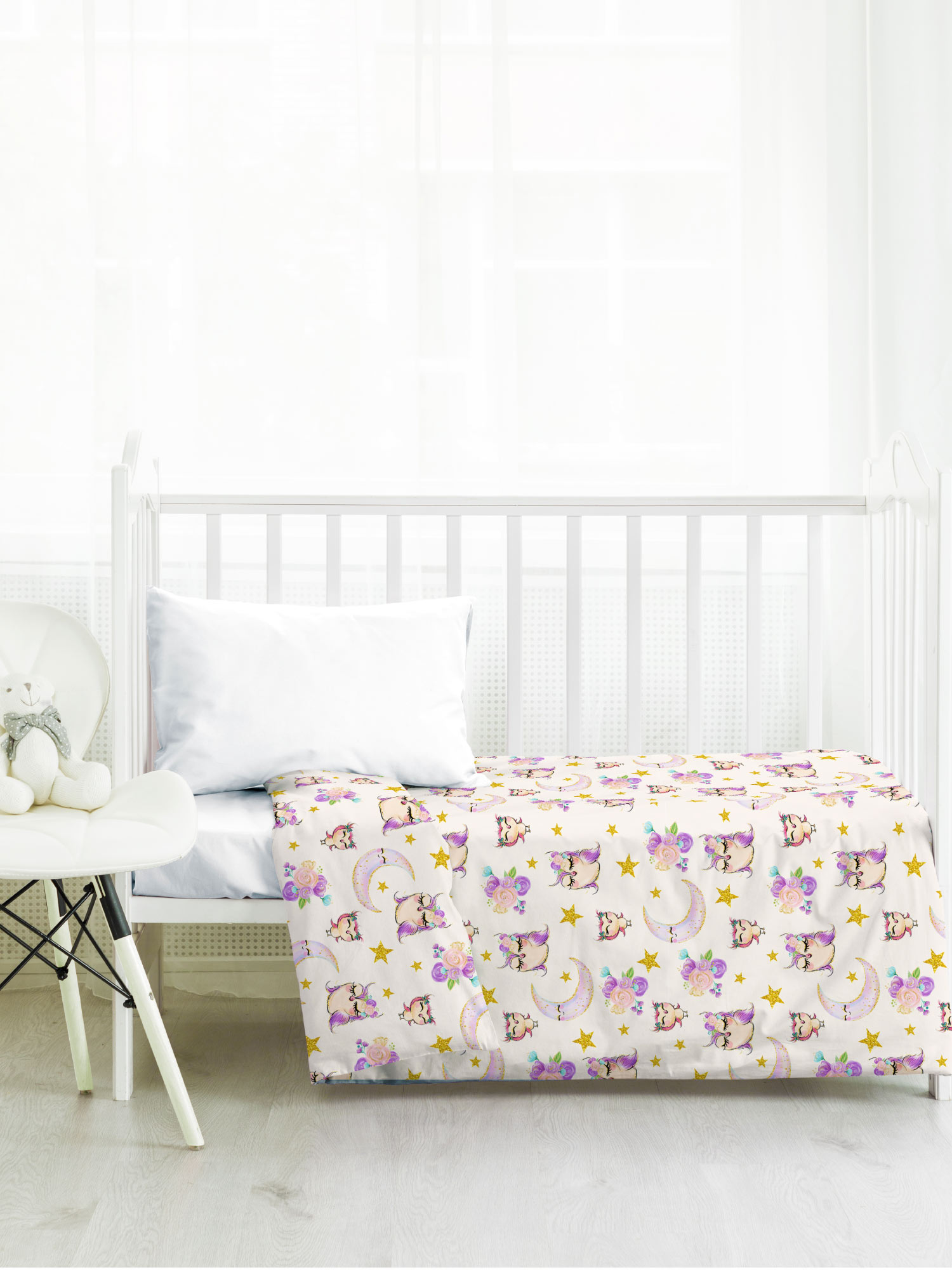 Пододеяльник Juno Owls cute 2