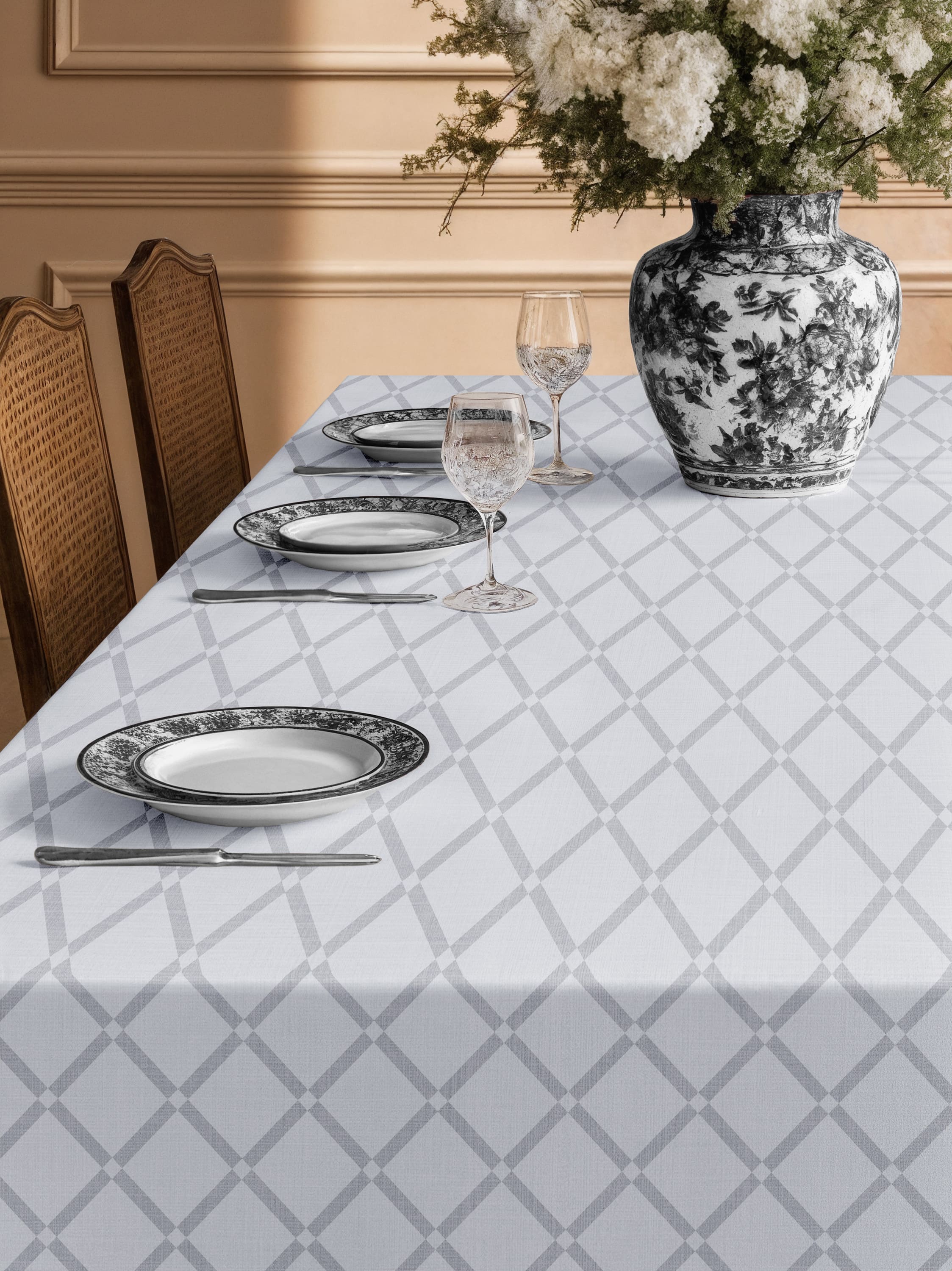 Скатерть Mia Cara Решетка 1