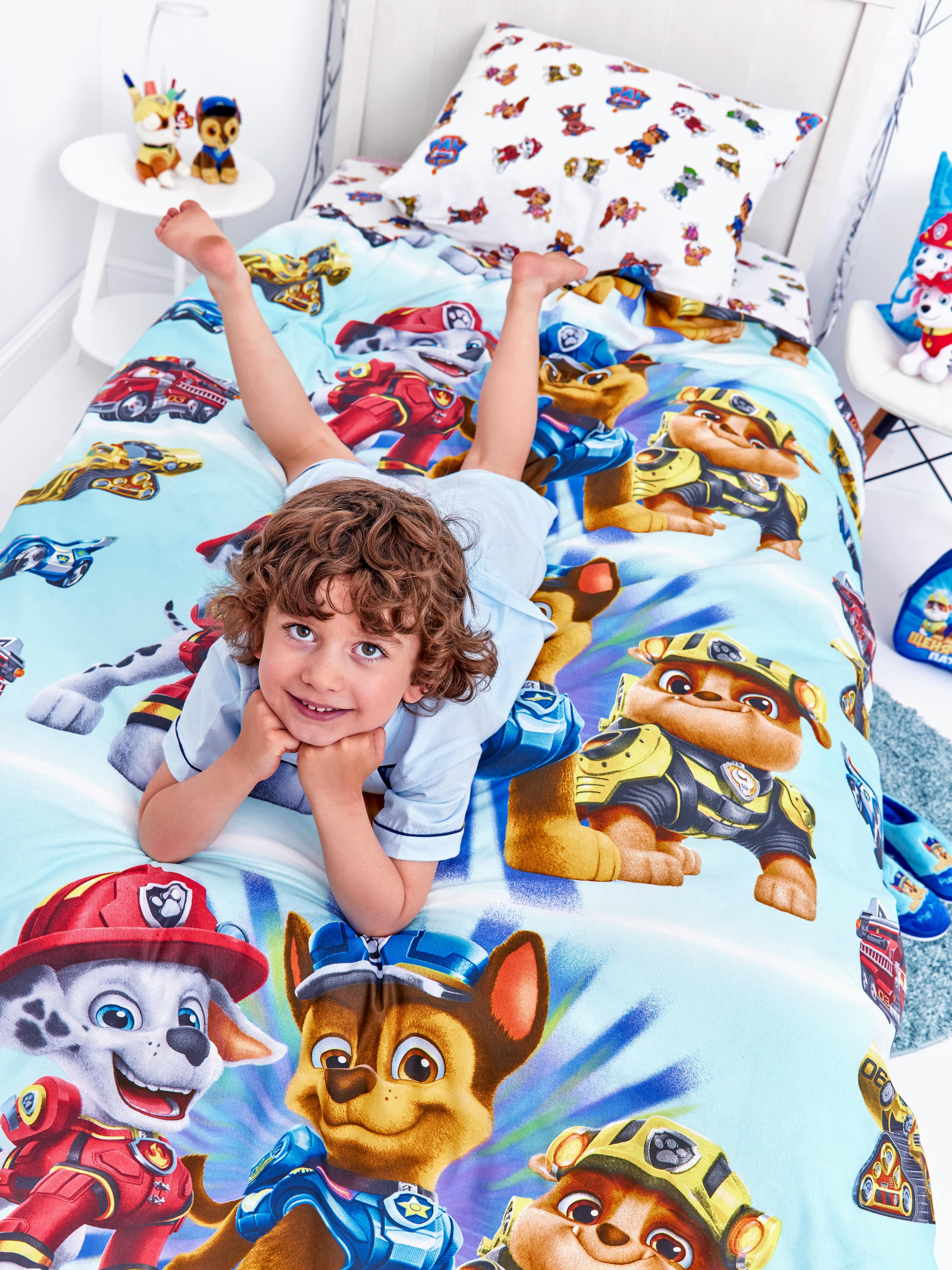 Постельное бельё Непоседа Маршал, Гонщик и Крепыш 2