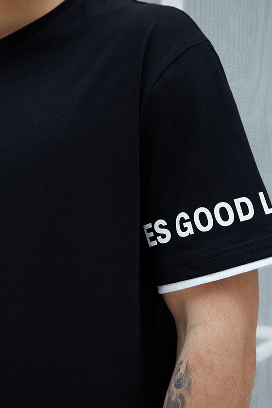 Футболка Chill Out, черный, BeGood 4