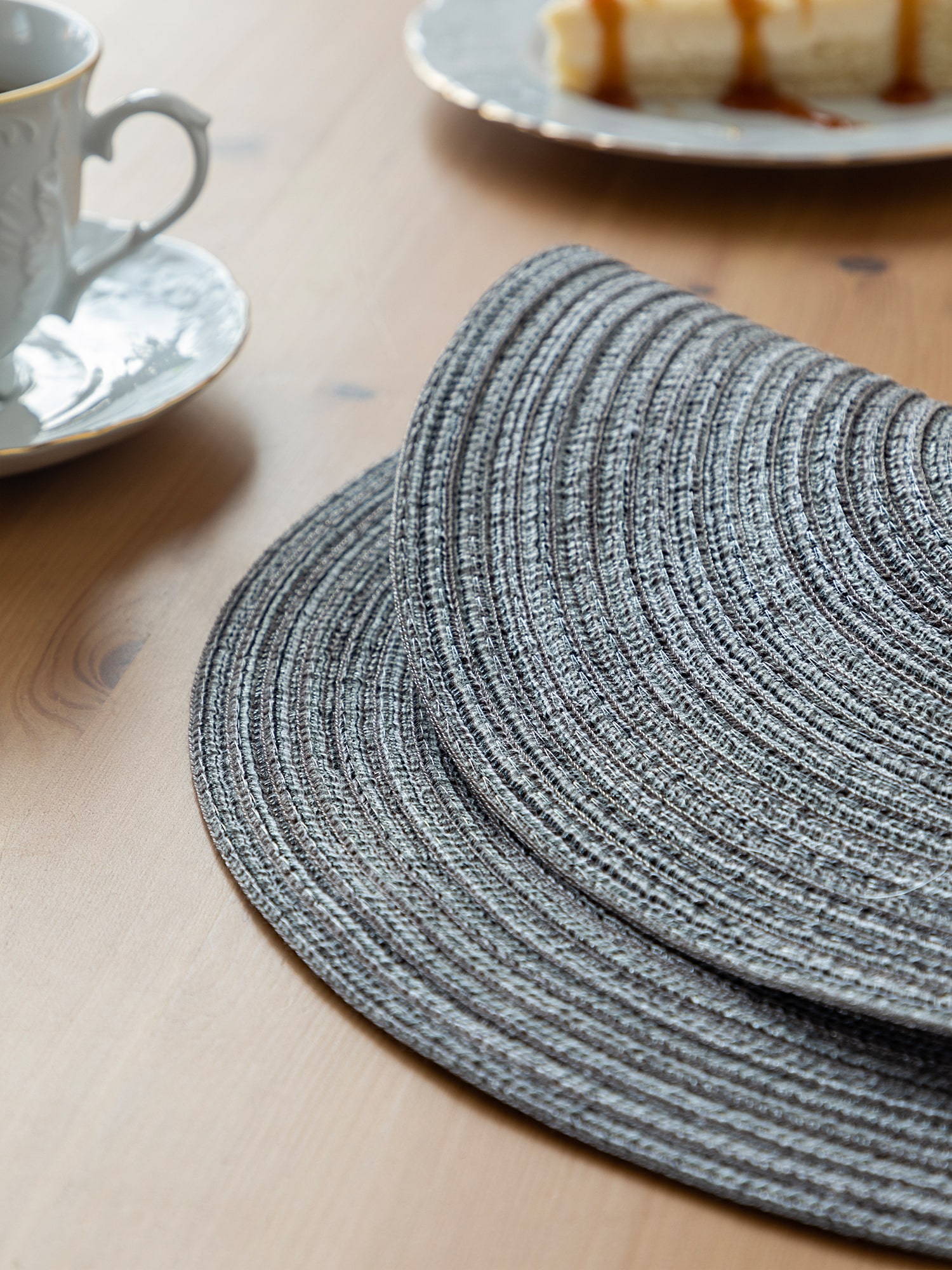 Комплект плейсматов "Mia Cara" grey D38 (4 шт.) 1