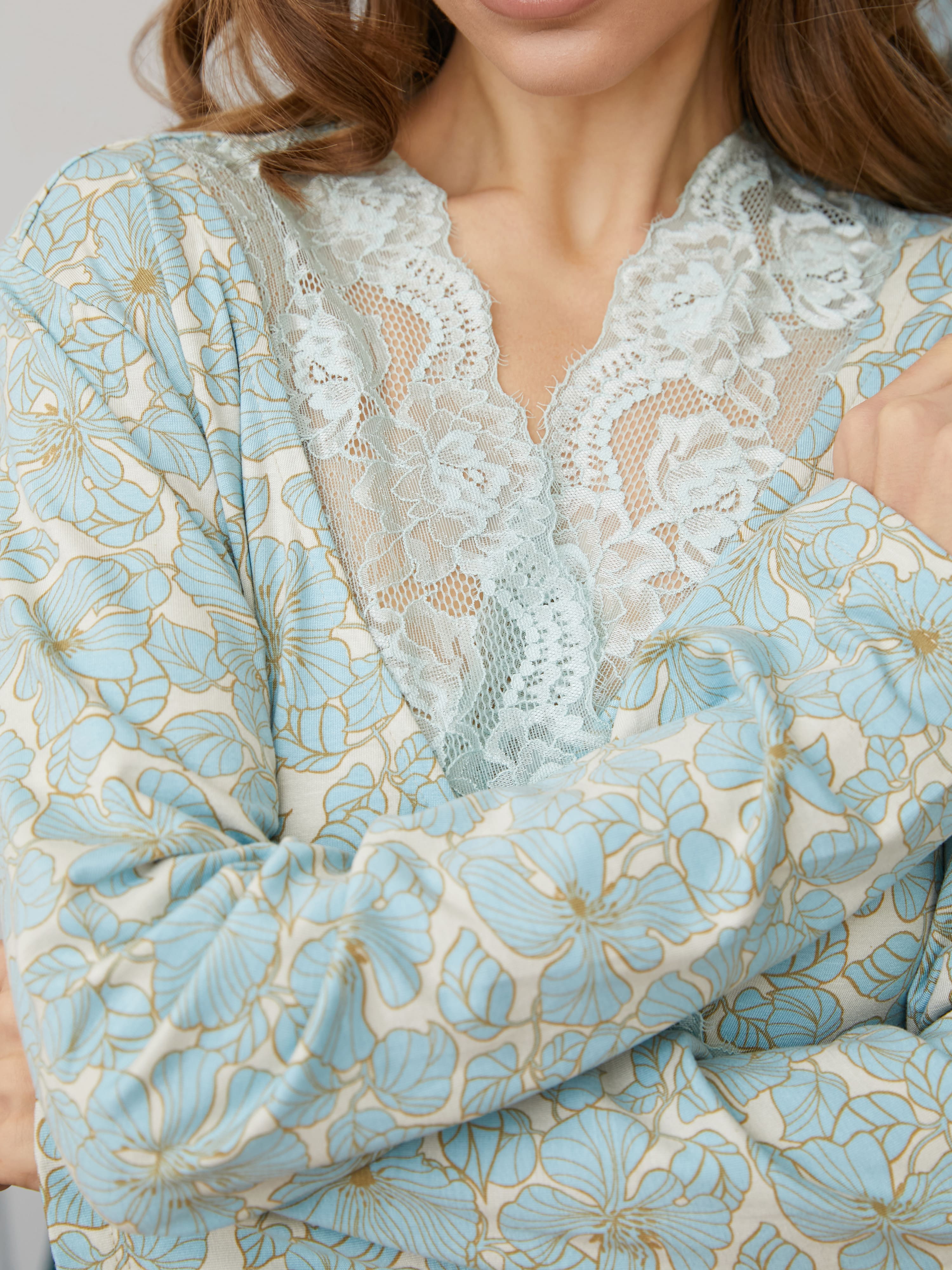 Халат Mia Cara Цветы 2