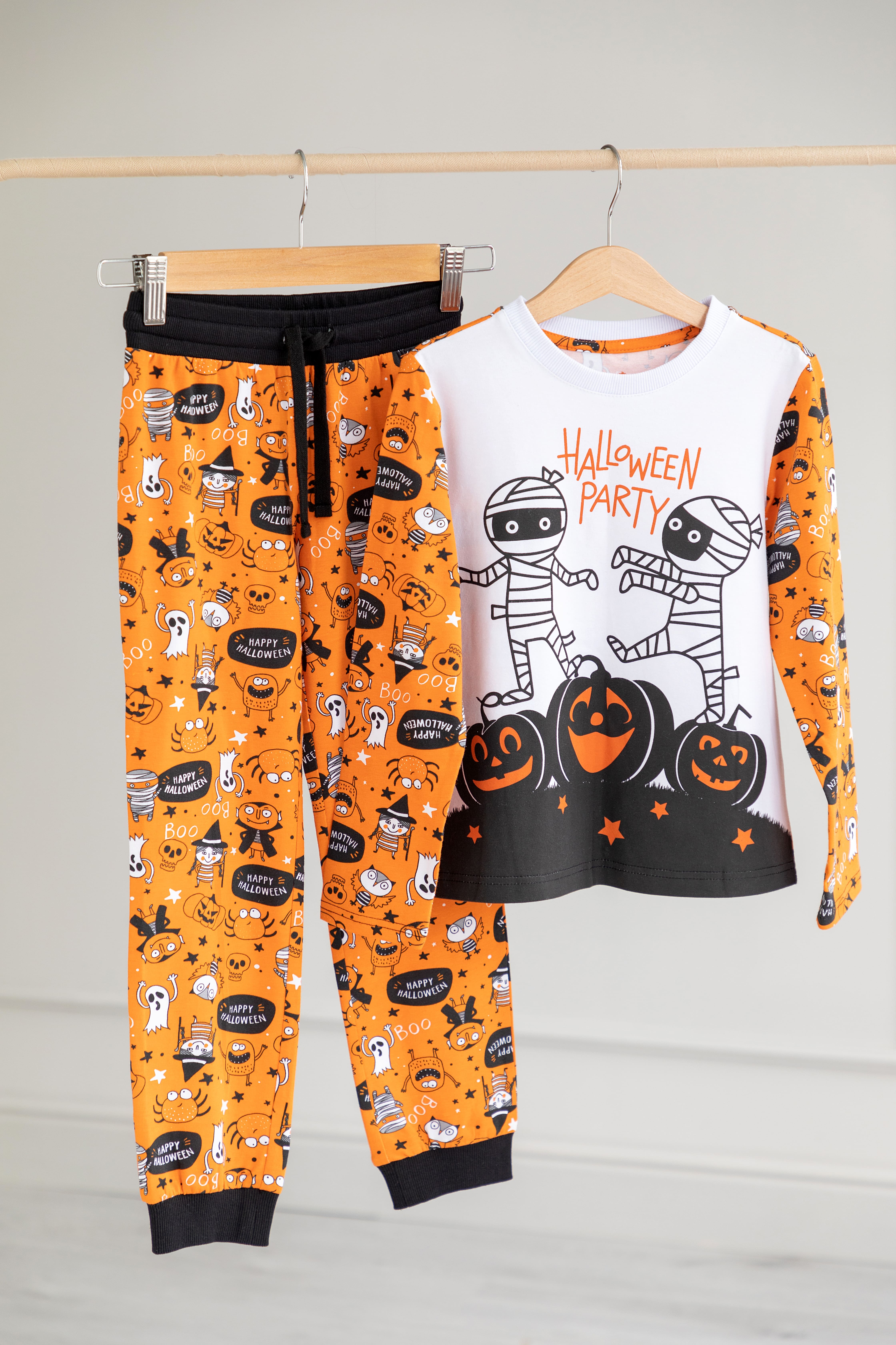 Пижама Halloween Оранжевый Рисунок, Juno 2