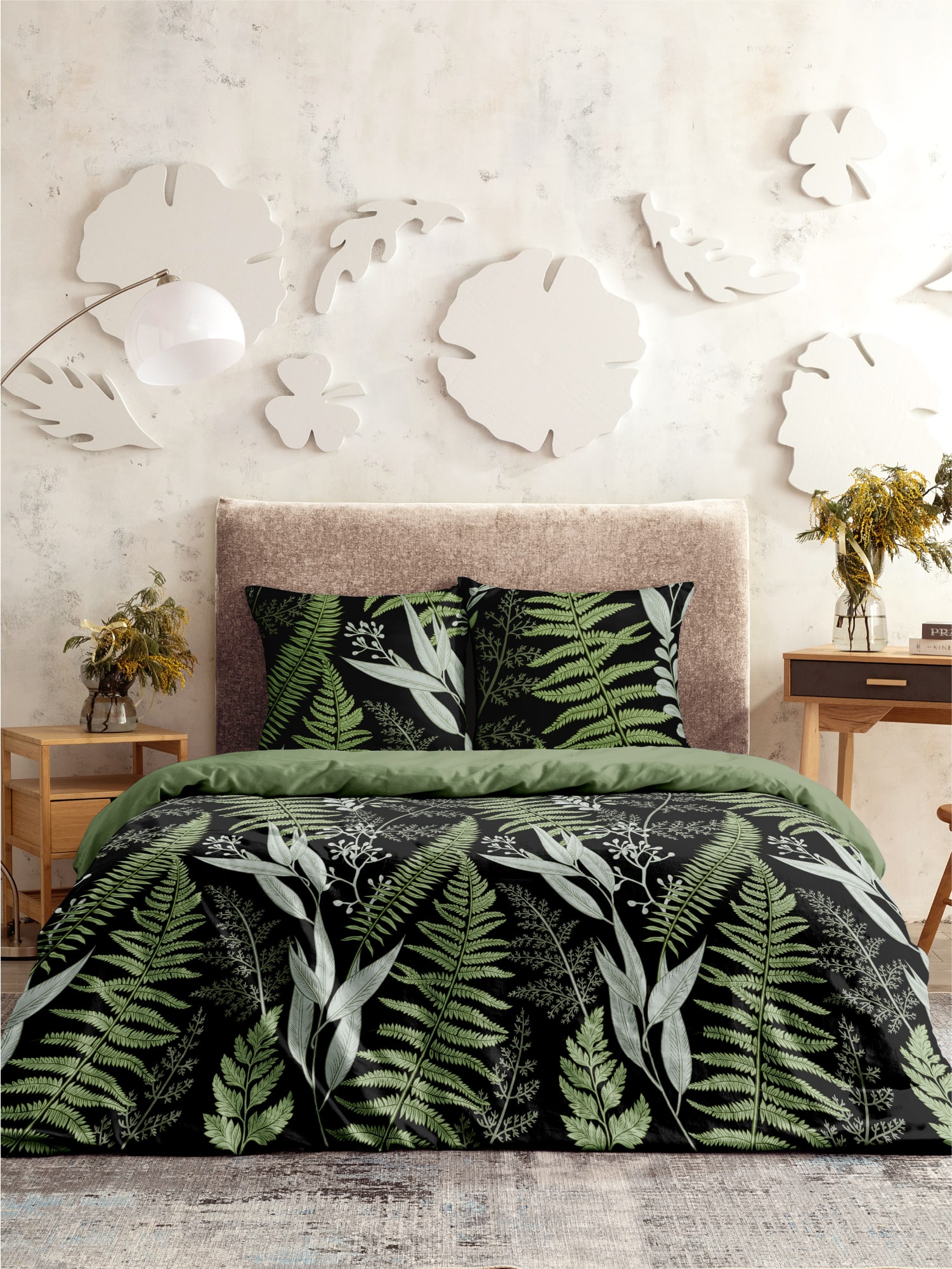 Постельное бельё Унисон Night Fern 2