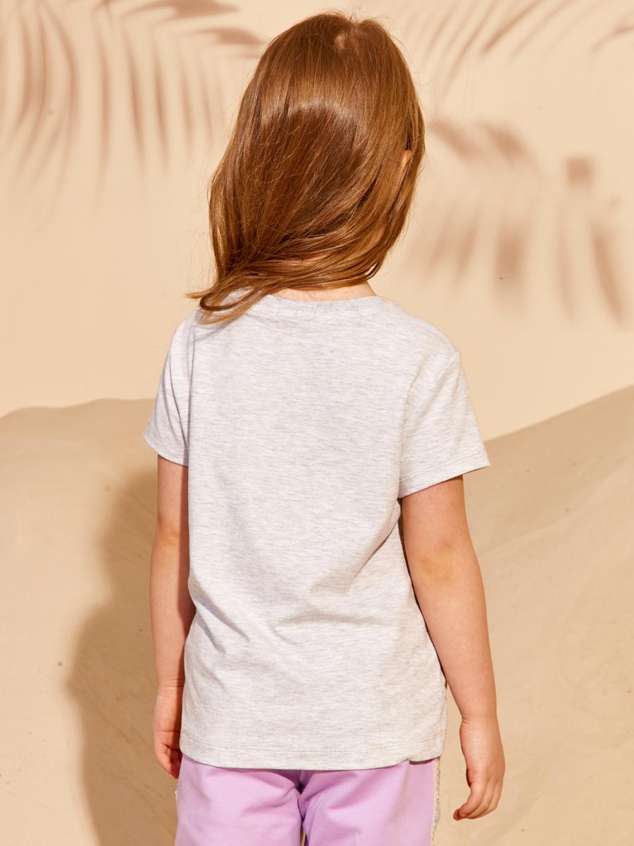 Футболка "MERMAID", серый меланж, Juno 2