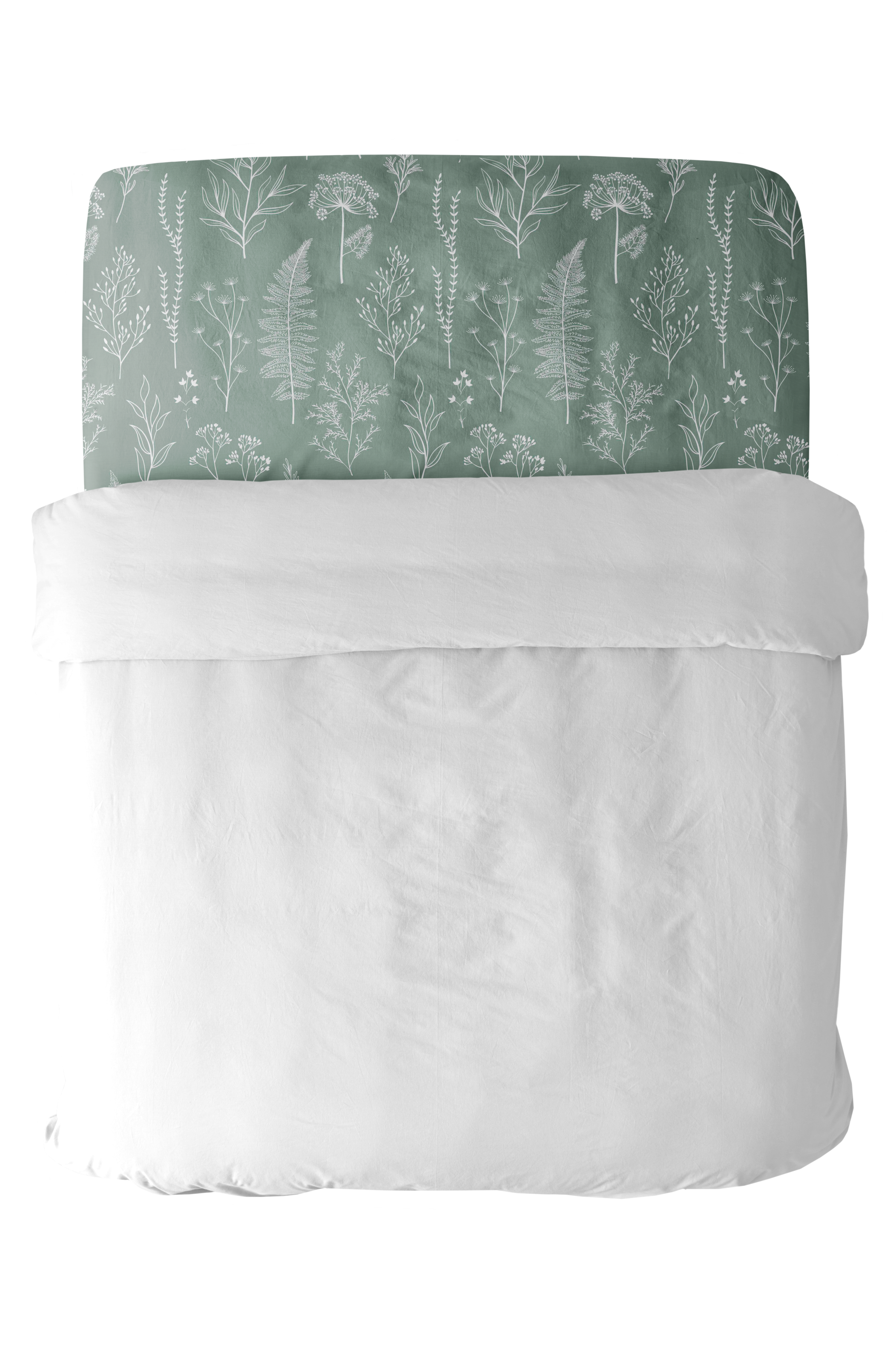 Простыня на резинке Унисон Шалфей в ботаническом саду 1