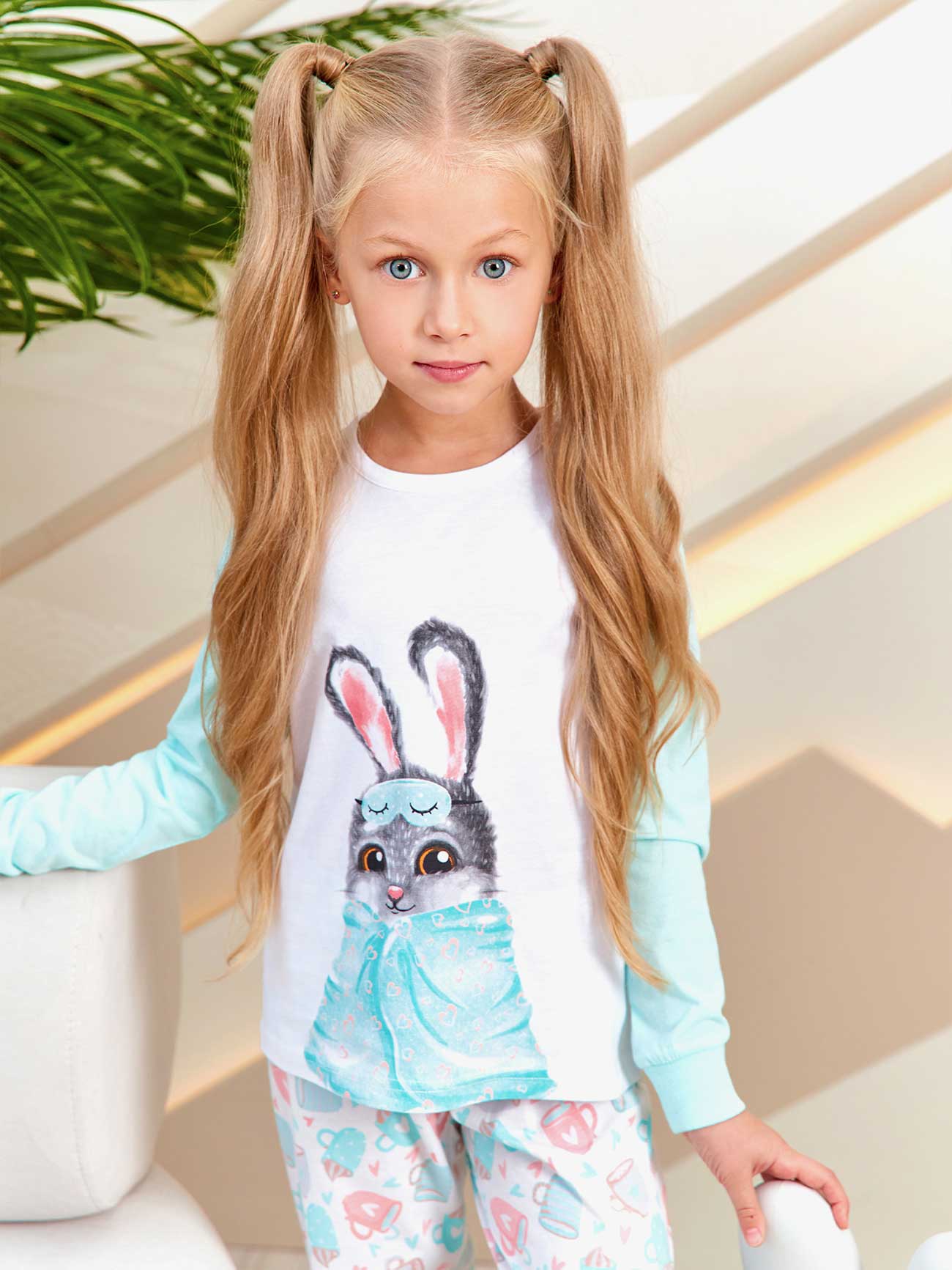 Пижама "Голубой зайчонок", Juno 1