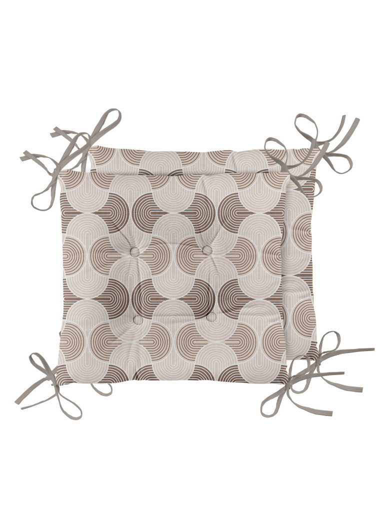 Комплект подушек на стул с тафтингом "Vogue", Унисон 3