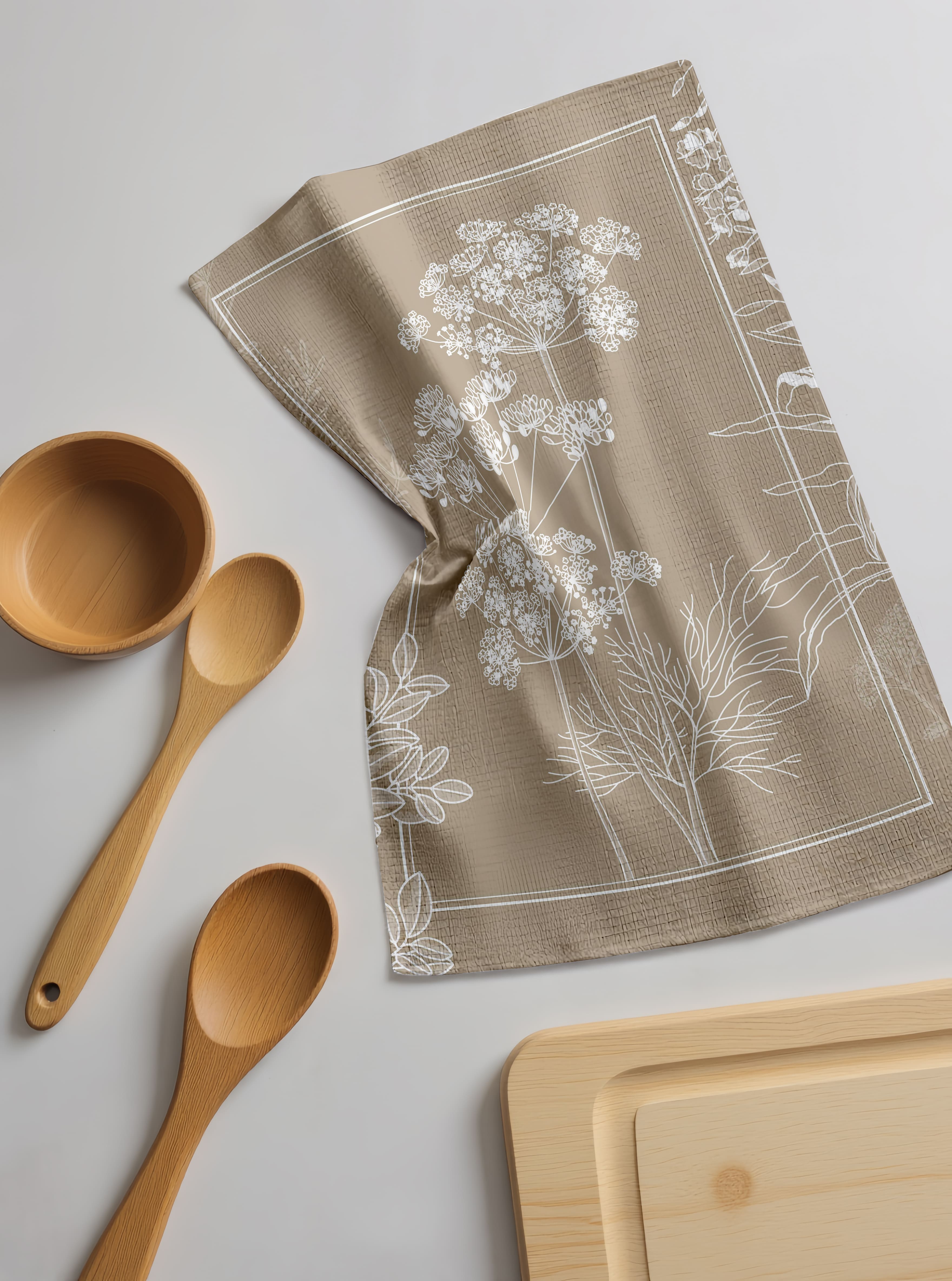 Комплект полотенец Унисон Пастельный сад 4