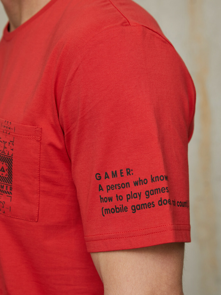 Футболка Active City серый красный, BeGood 5