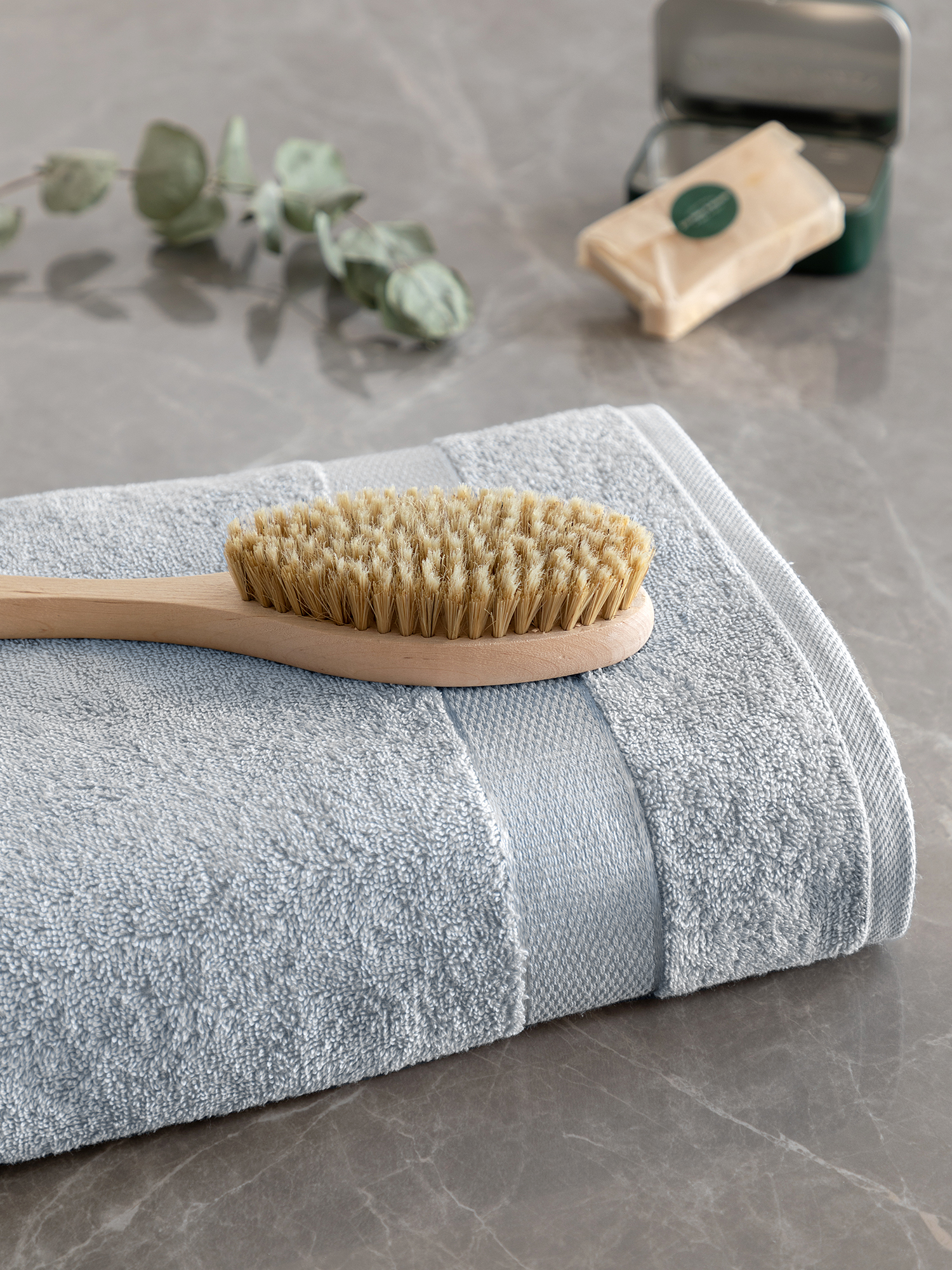 Полотенце махровое "Ritz", светло-серый, Унисон 0