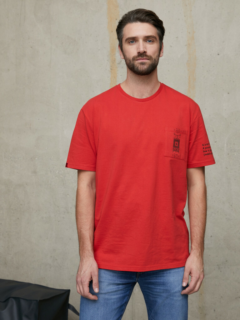 Футболка Active City серый красный, BeGood 0