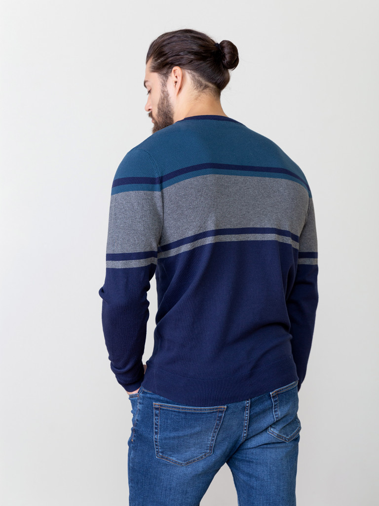 Джемпер, темно-серый меланж, BeGood 1