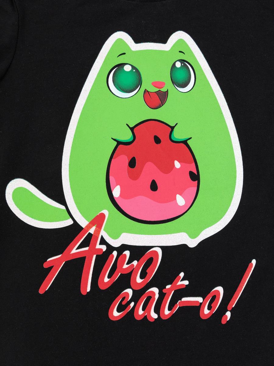 Футболка "SUN AND FUN", черный, Juno 1