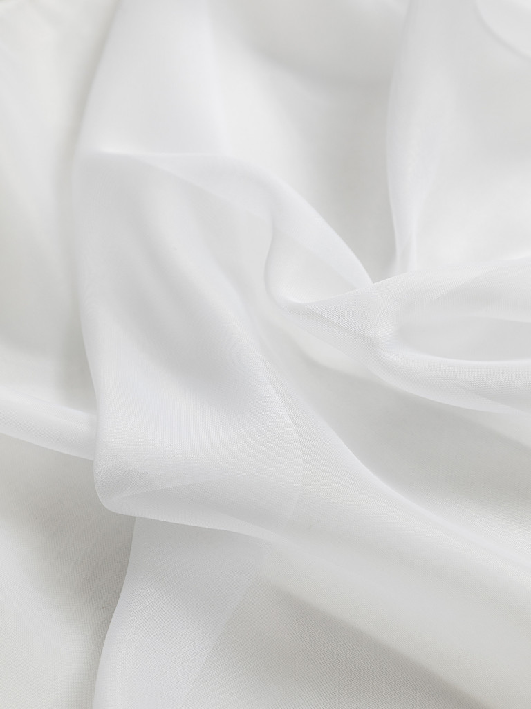 Тюль-вуаль, белый, Унисон 4