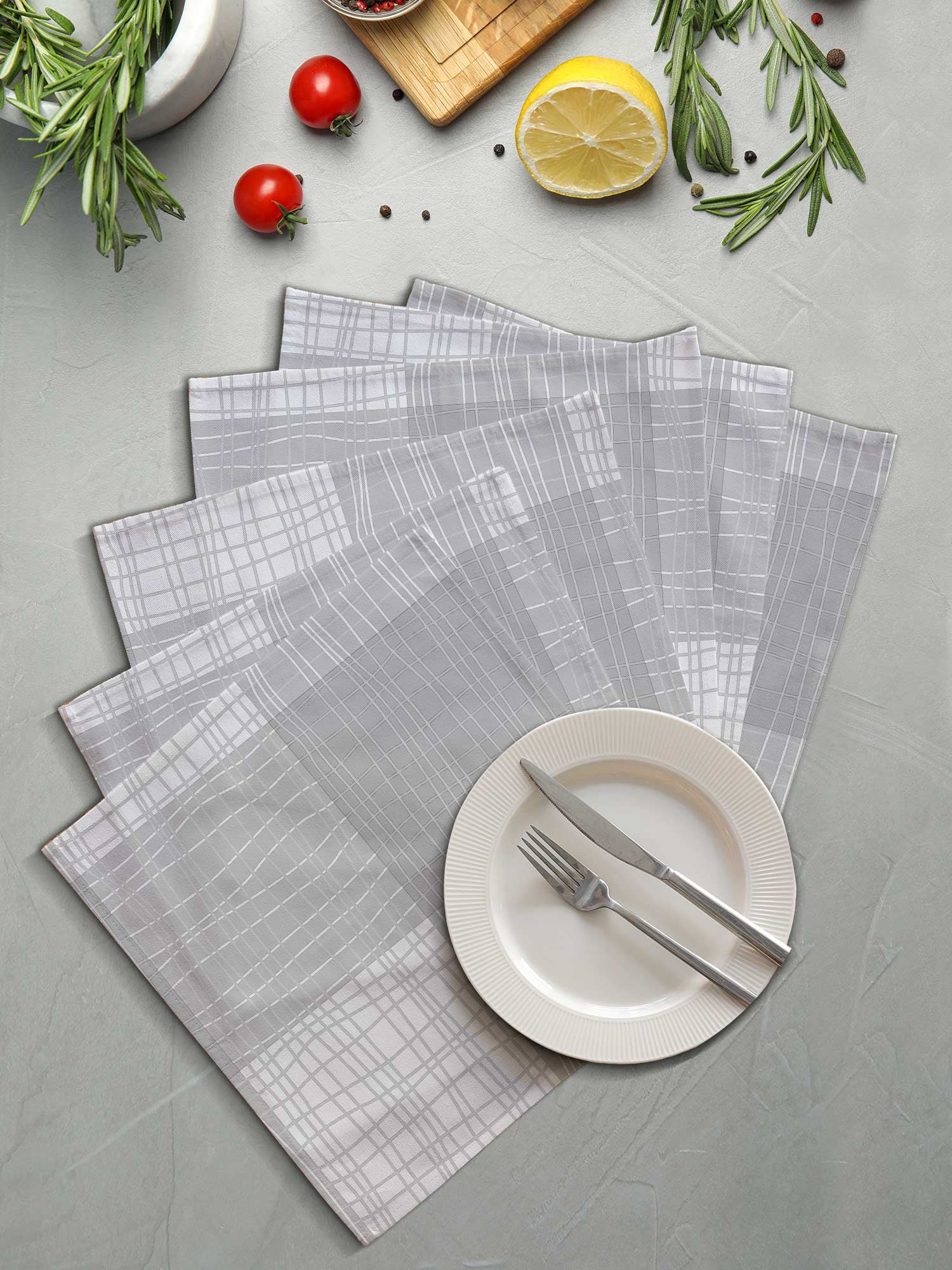 Комплект салфеток Унисон Squares 0