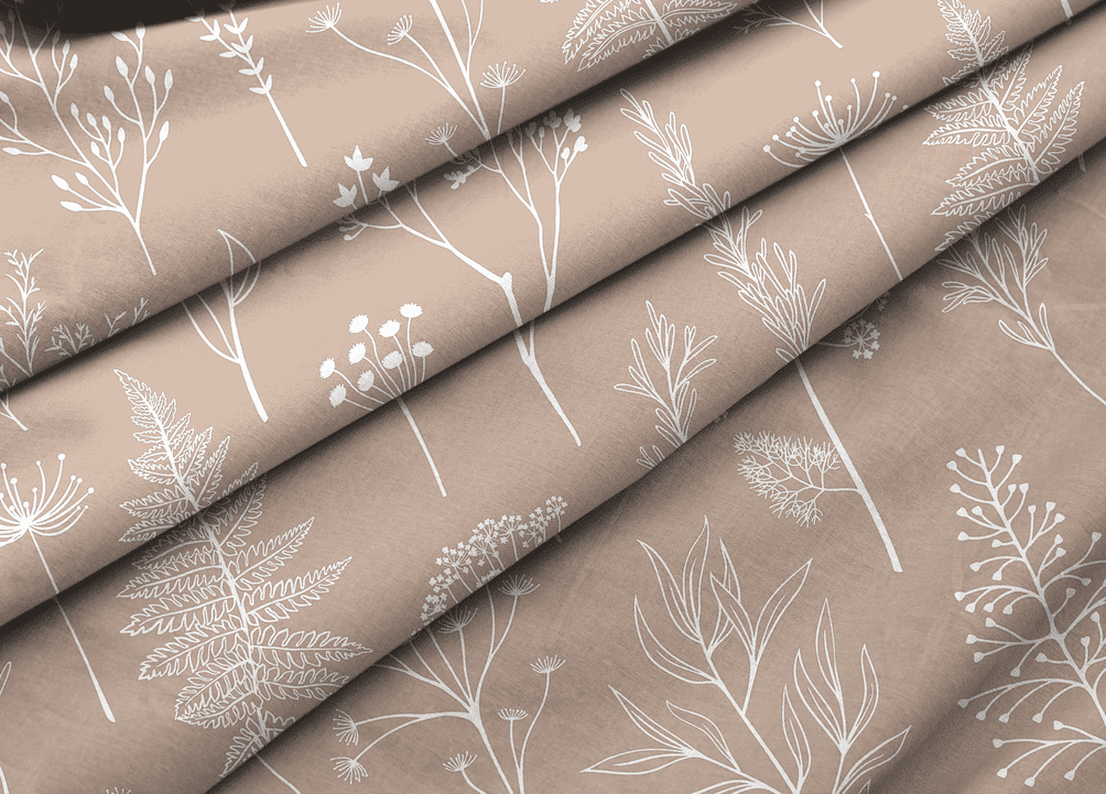 Постельное бельё Унисон Botanical garden Brown 7