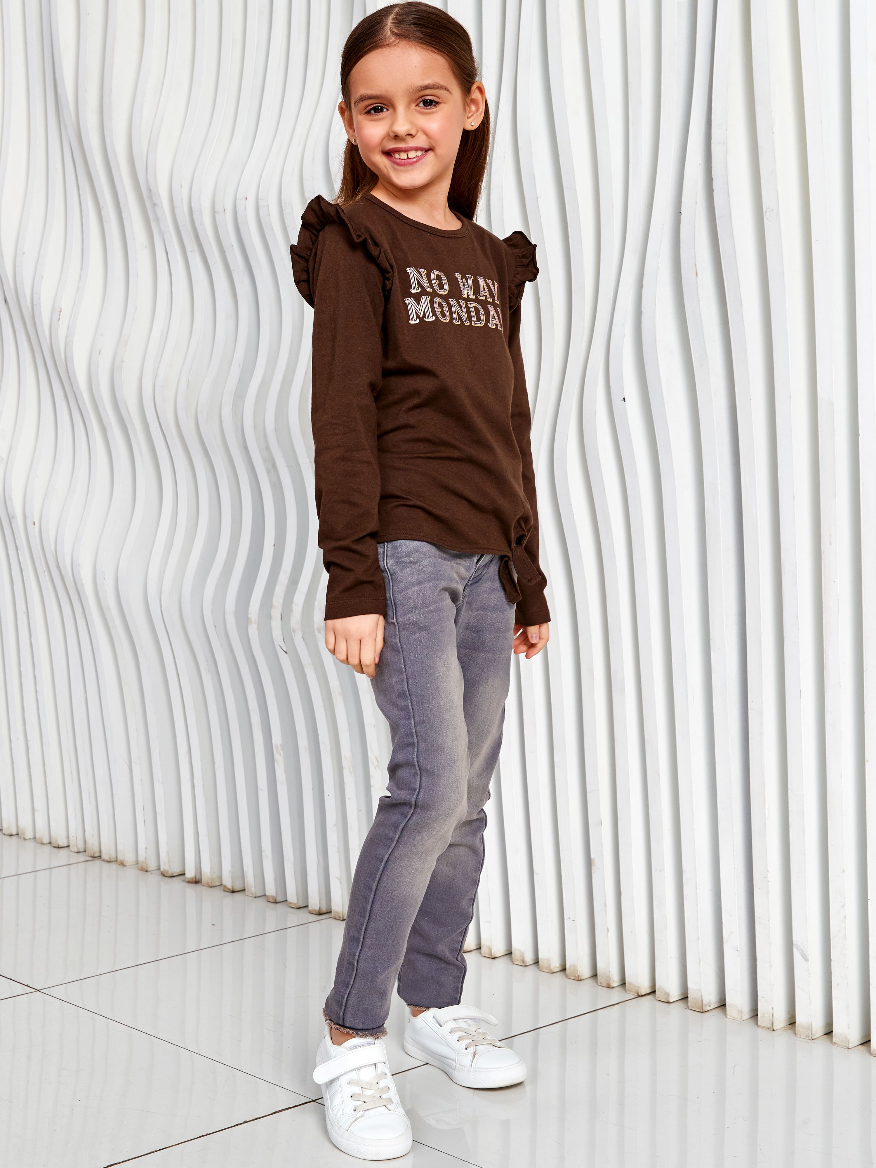 Лонгслив No Way Monday 1