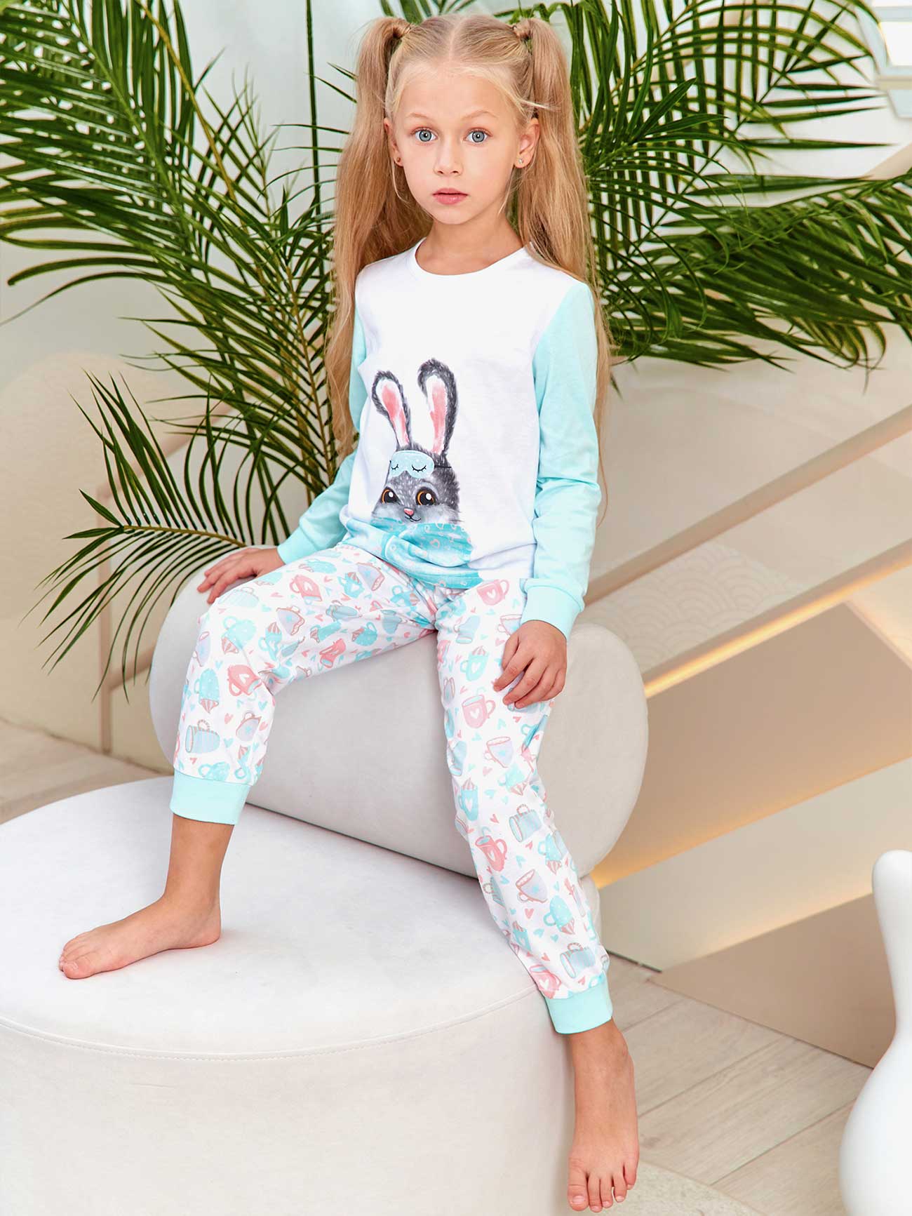 Пижама "Голубой зайчонок", Juno 5