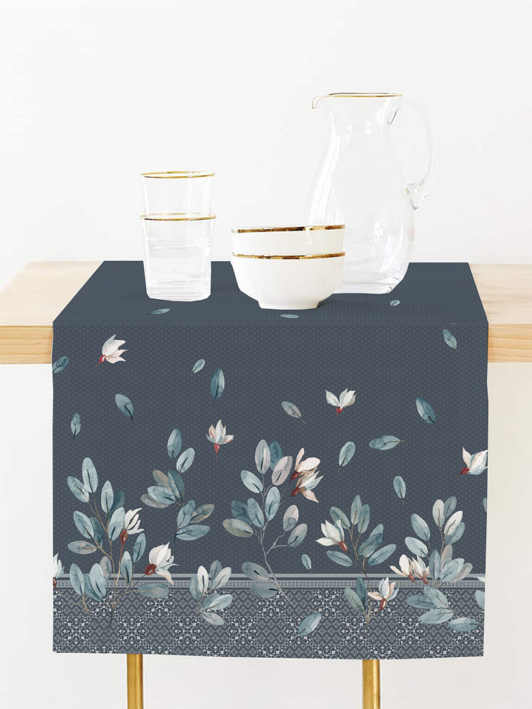 Скатерть-дорожка рогожка "Magnolia", Унисон 2