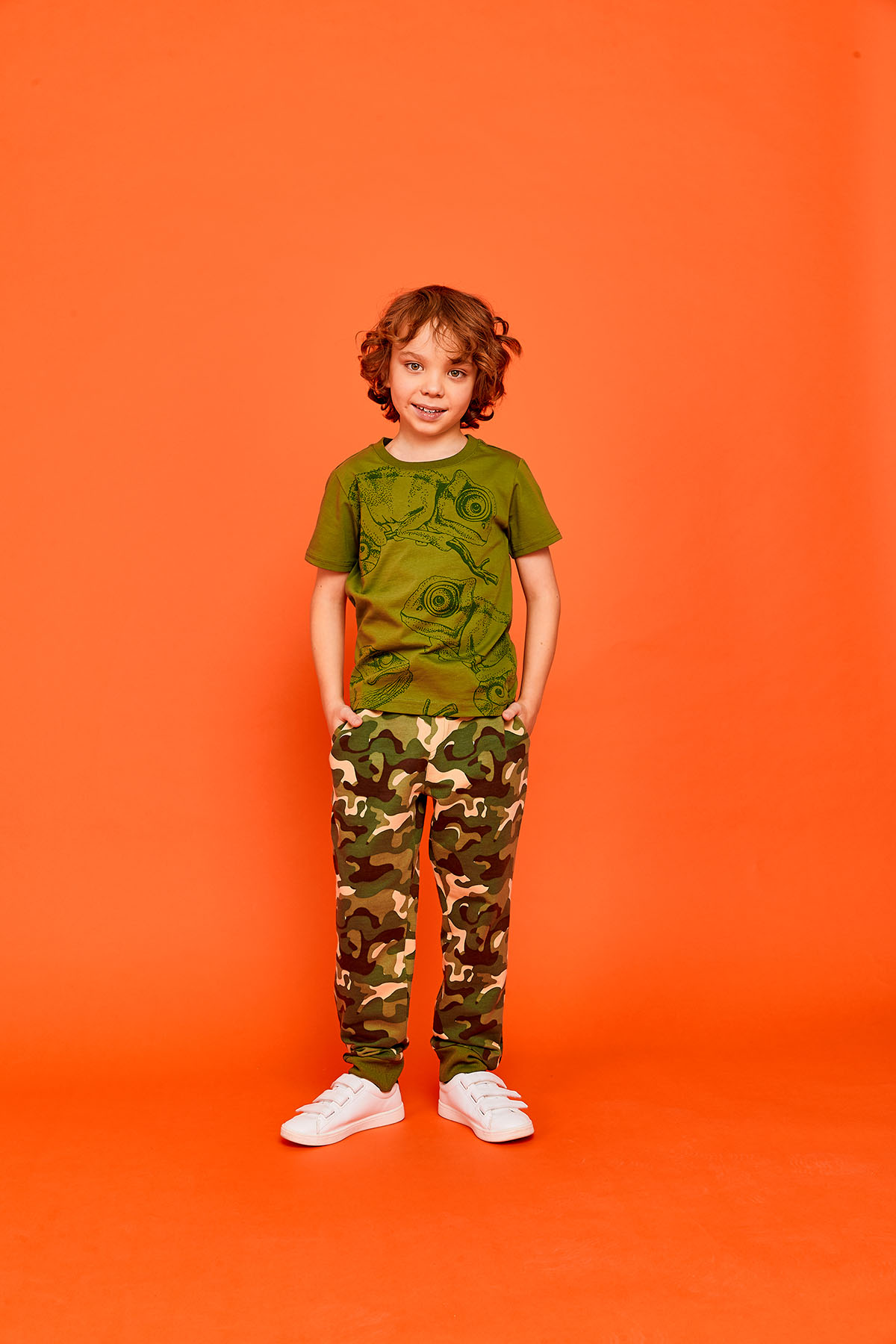 Футболка для мальчика "Chameleon", Juno 4