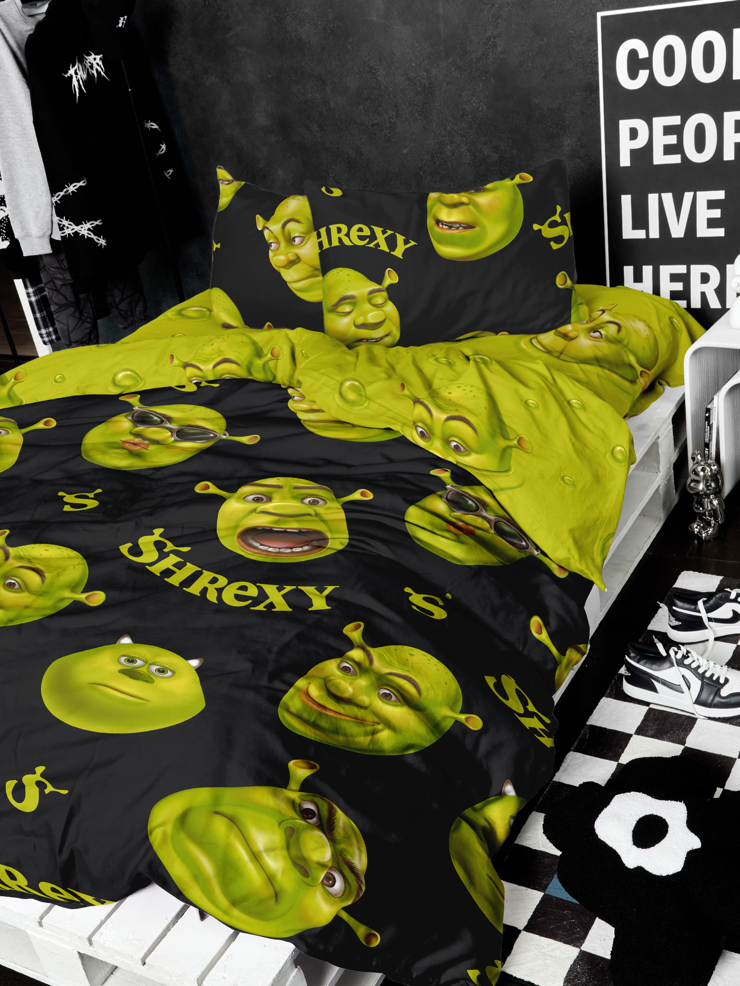 Постельное бельё Crazy Getup Shrexy 1