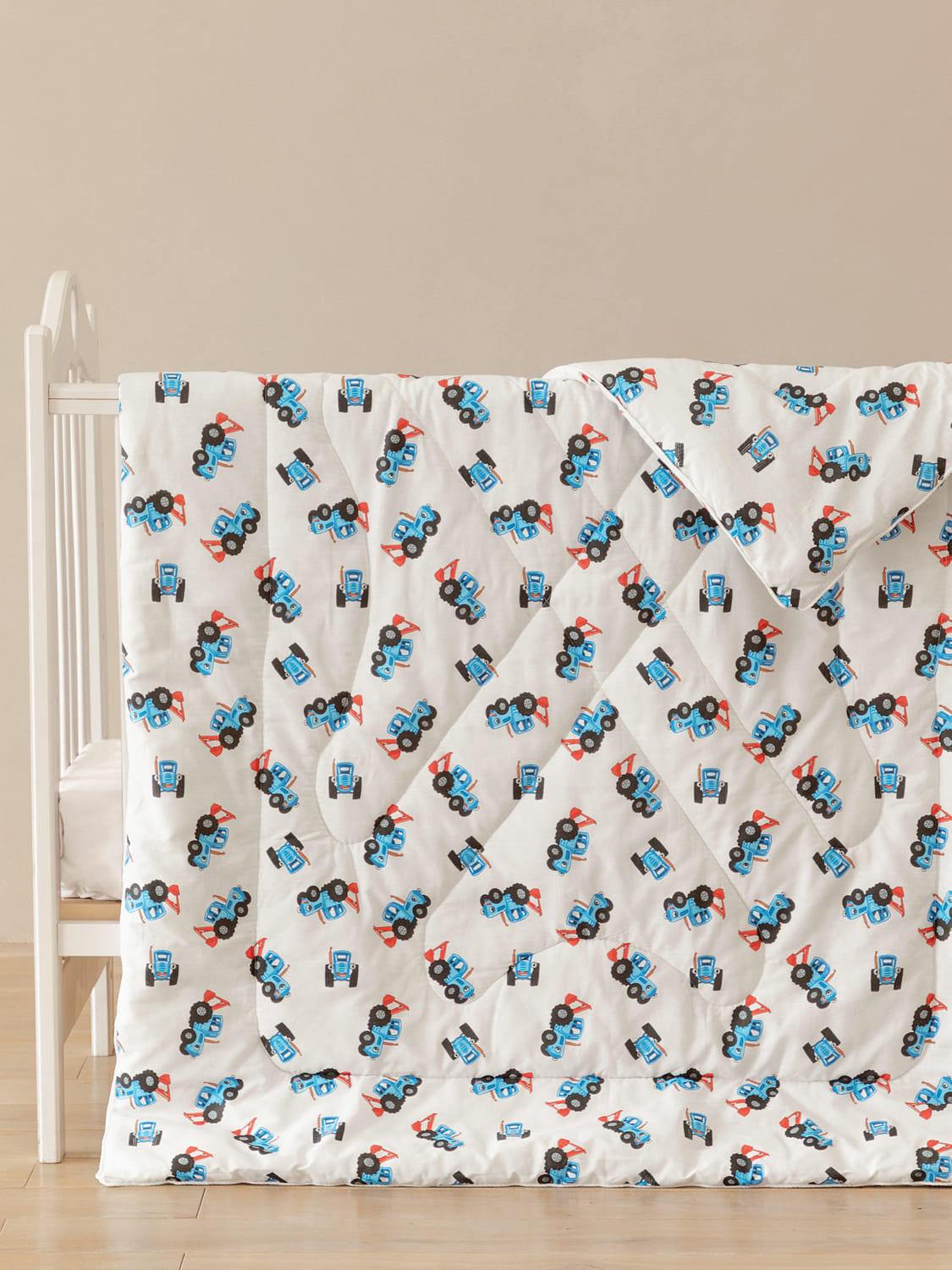 Одеяло Непоседа Синий трактор 0