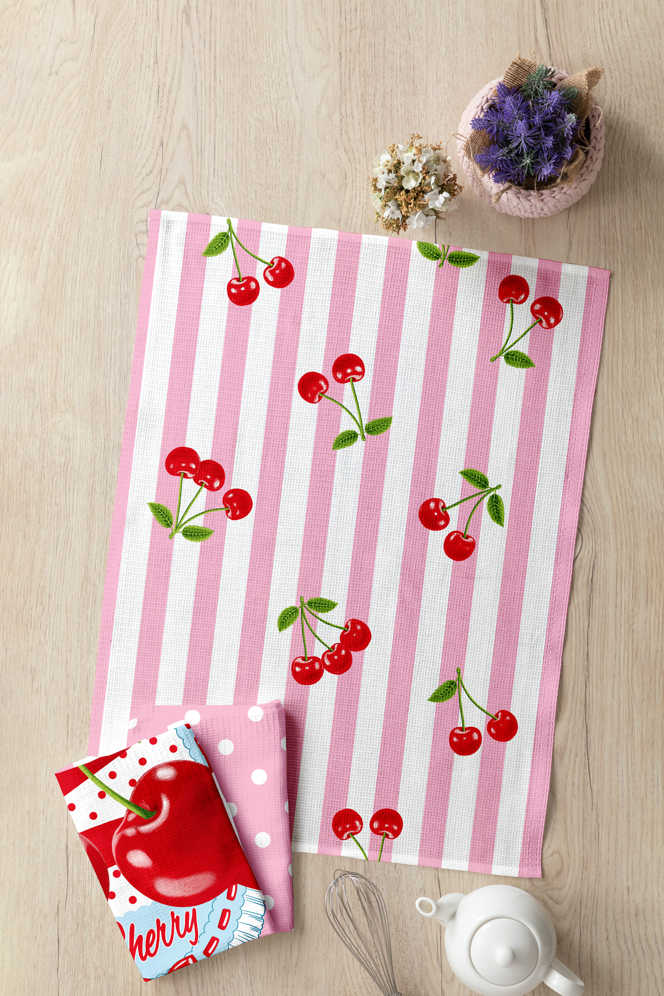 Комплект полотенец Mia Cara Сладкая вишня 2