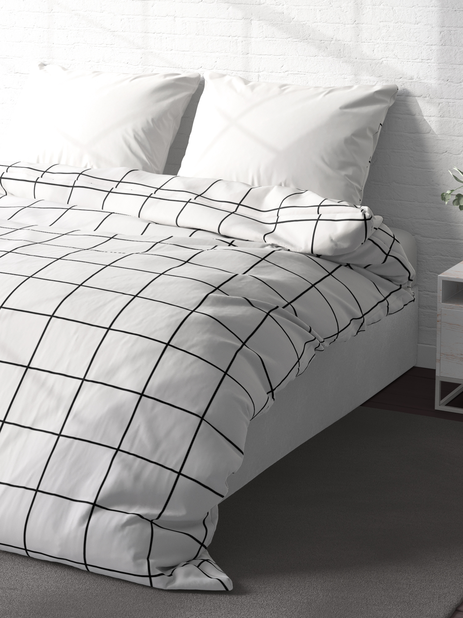 Пододеяльник Grid paper, Crazy Getup 2