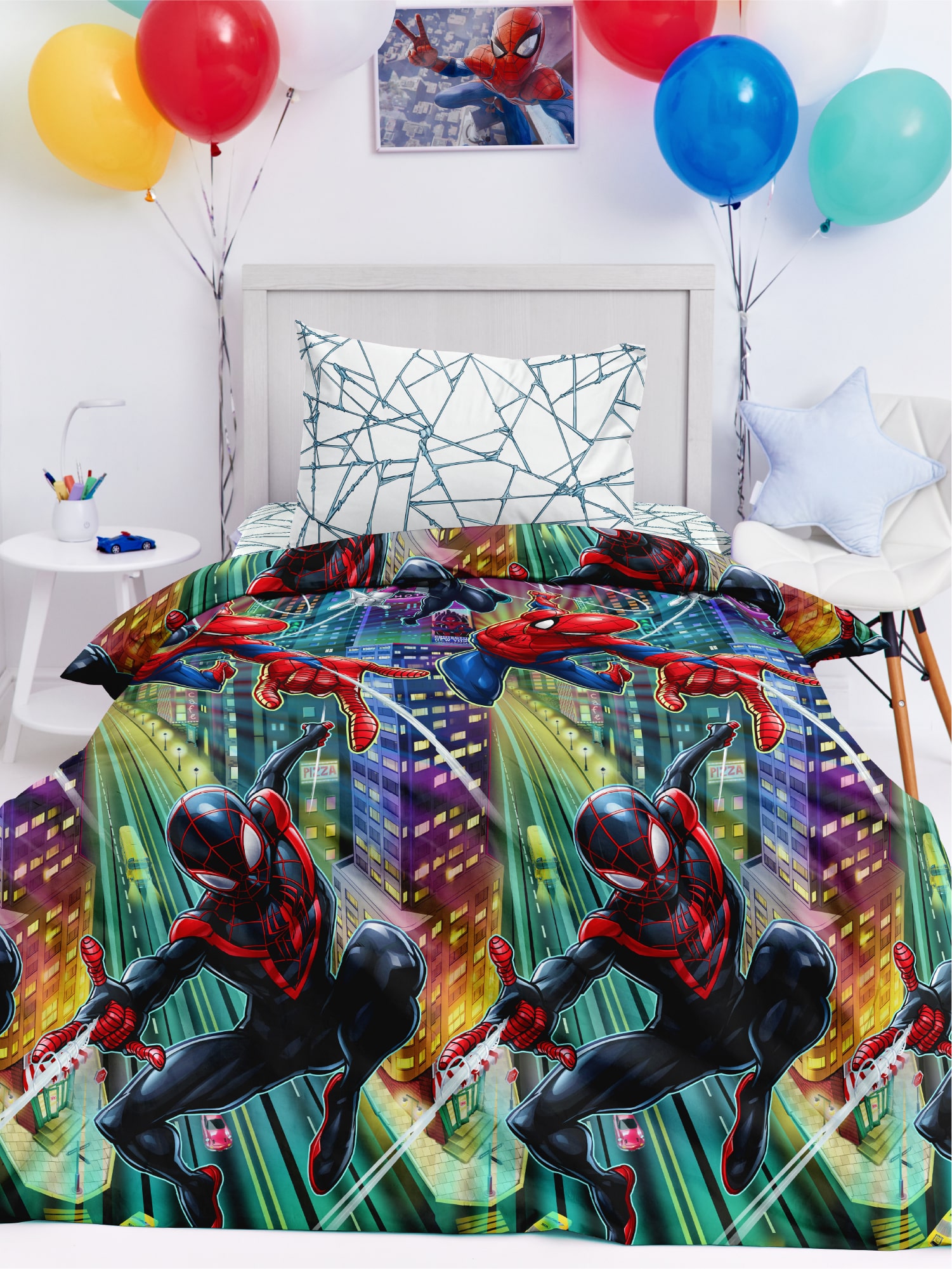 Постельное бельё Непоседа Spider city 0