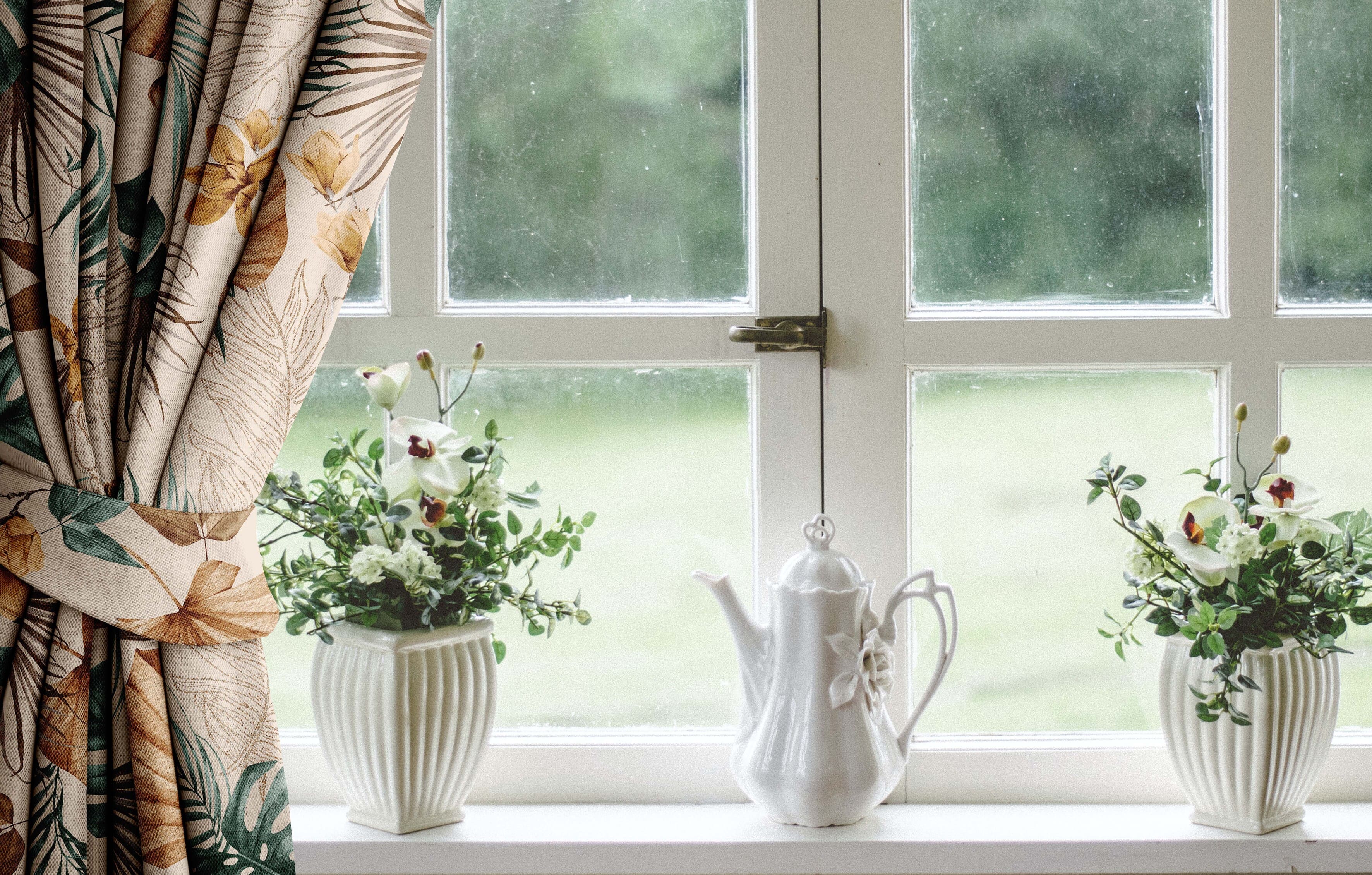 Комплект штор Mia Cara Тропическая пальма 1