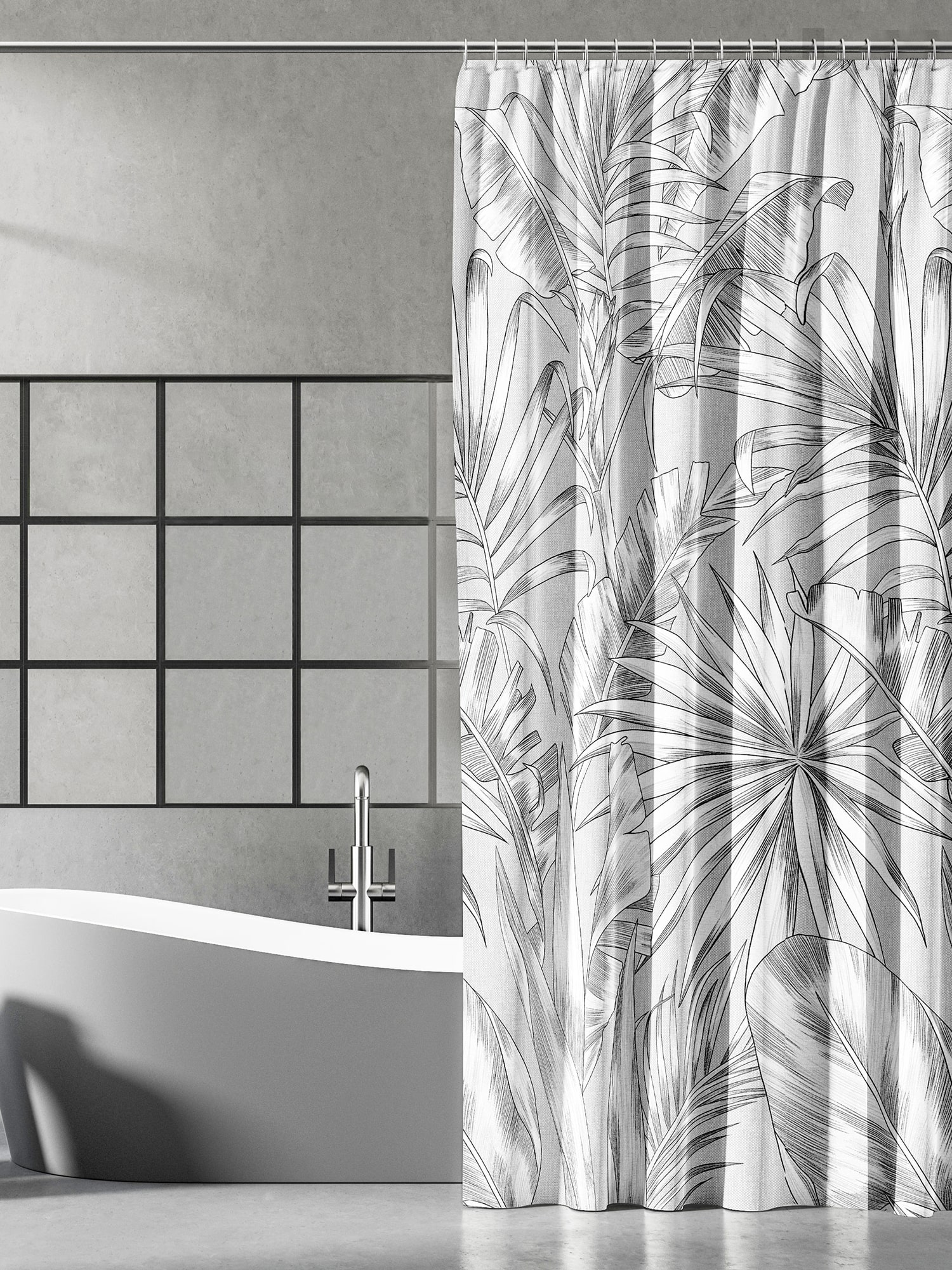 Штора для ванной Унисон Tropicana 0