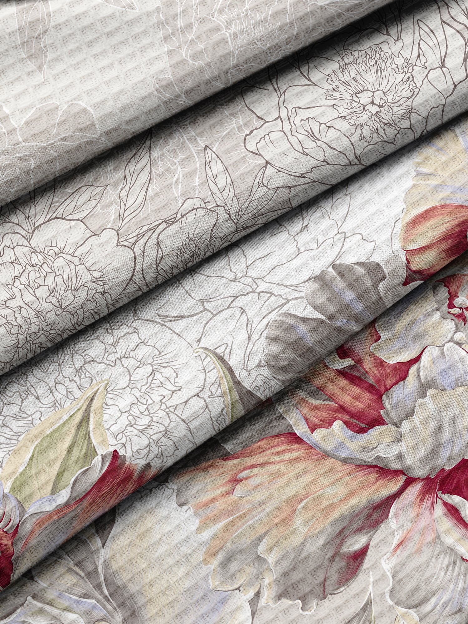 Комплект полотенец Mia Cara Пион 2