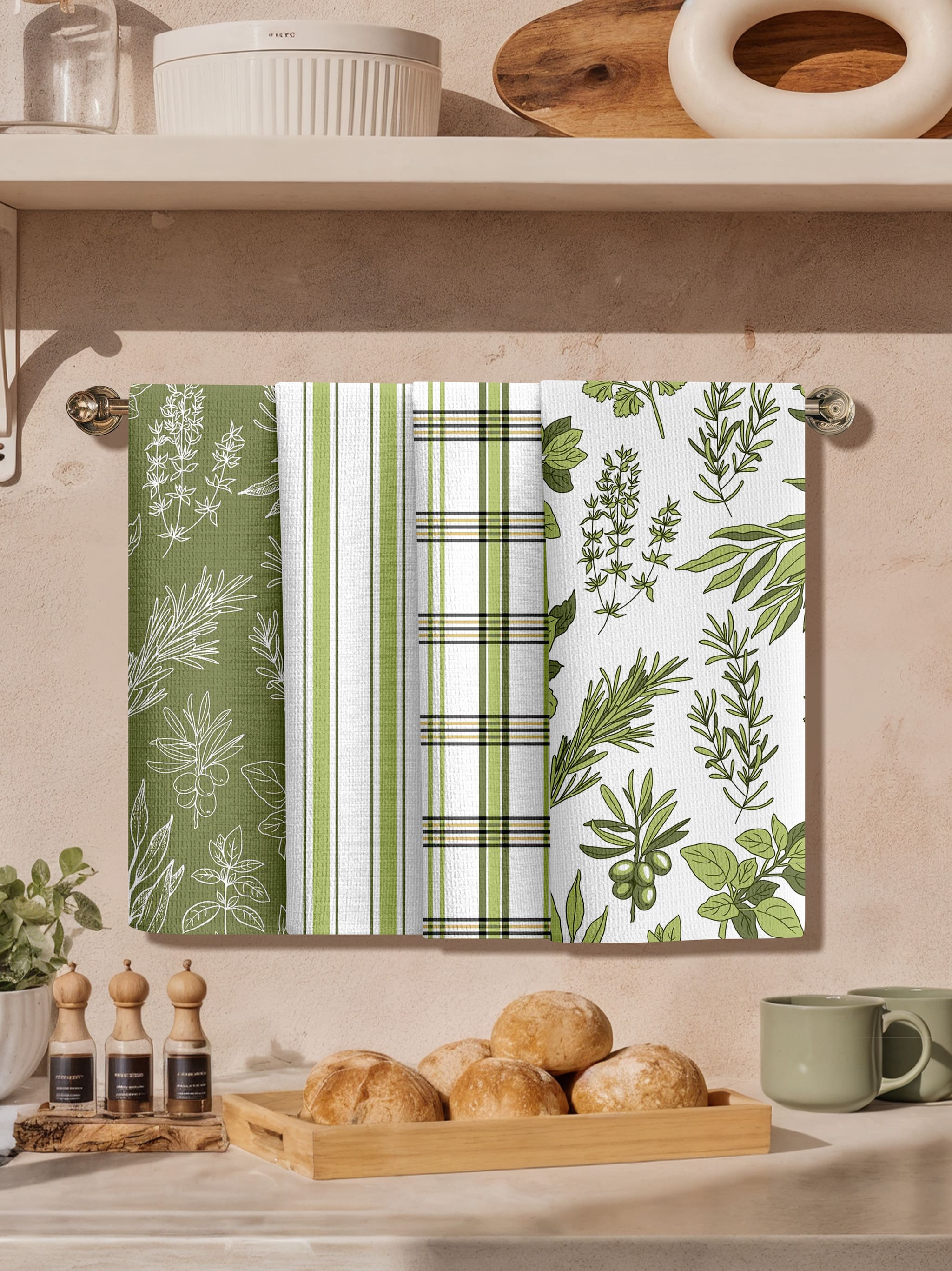 Комплект полотенец Унисон Итальянские травы 0