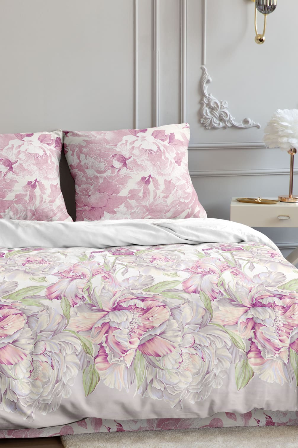 Постельное бельё Mia Cara Царство пионов 2/2 5