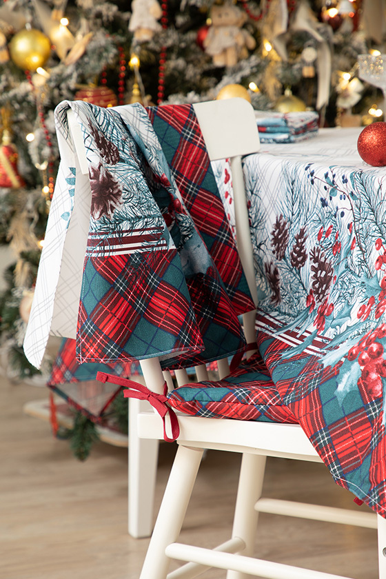 Комплект вафельных полотенец "Celebration", Унисон 3