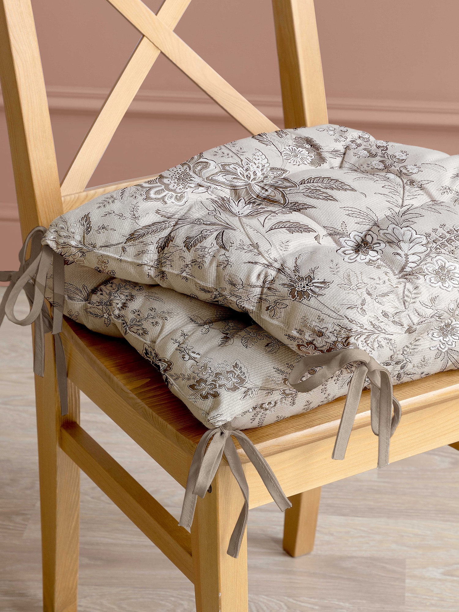 Комплект подушек на стул Унисон Ирландское кружево 1