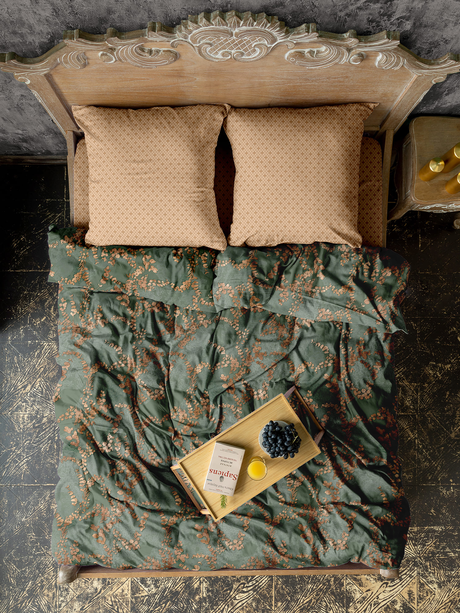 Постельное белье Таинственный сад, Mia Cara 6