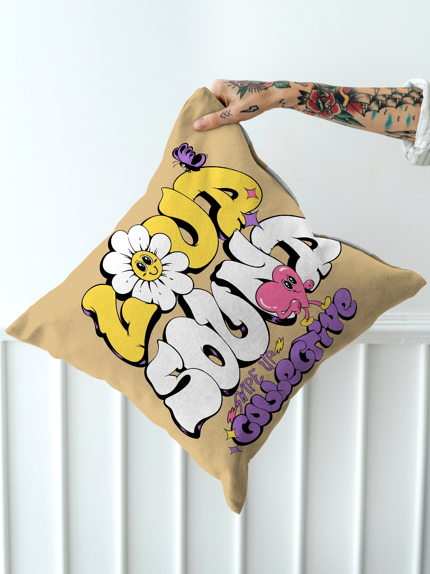 Подушка декоративная Crazy Getup Retro vibe 0