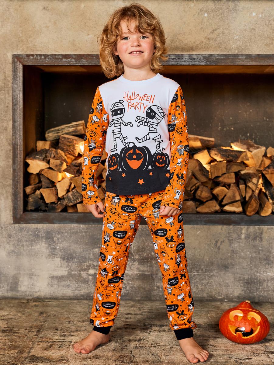 

Пижама Halloween Оранжевый Рисунок