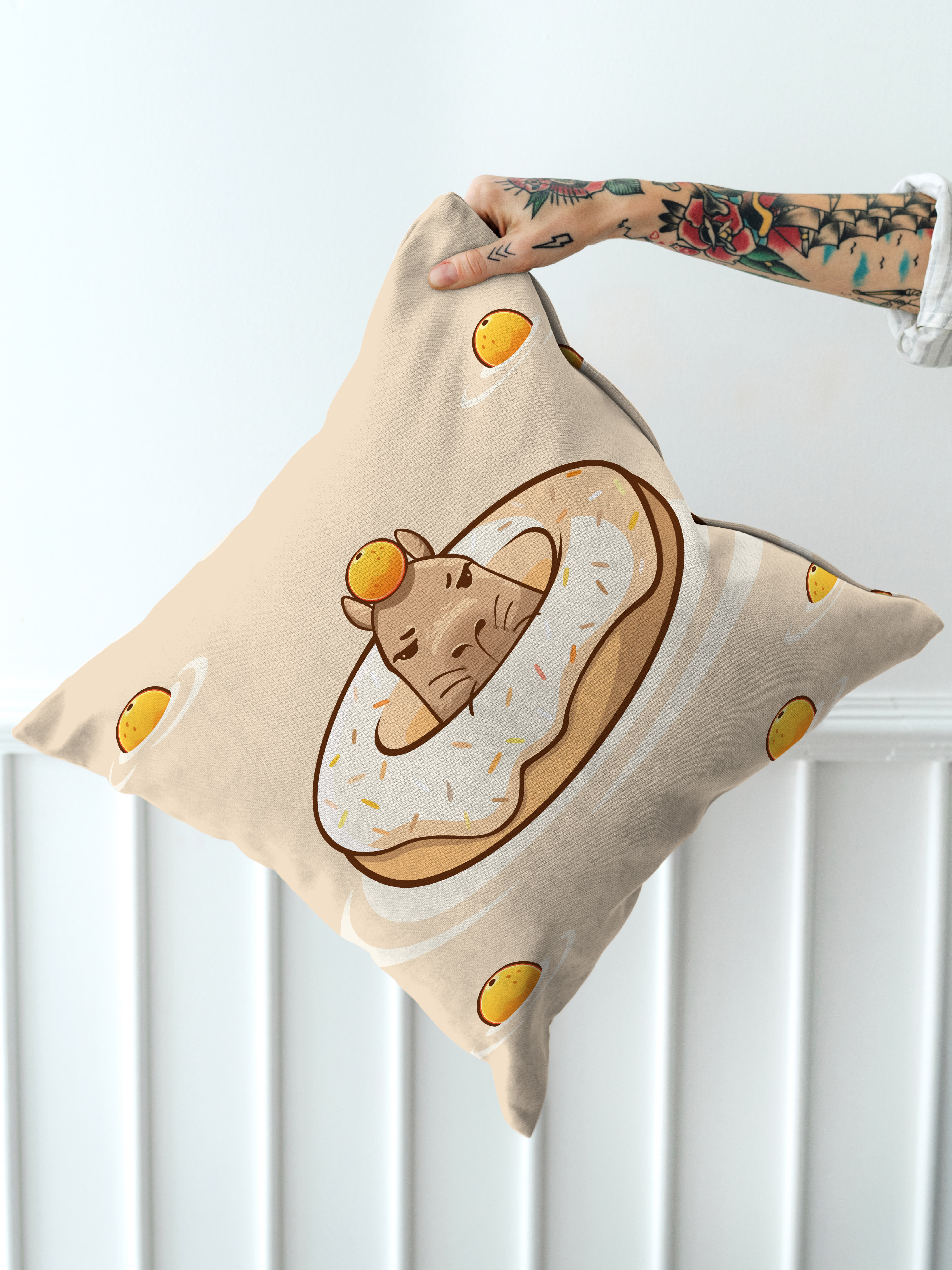 Подушка декоративная Crazy Getup Capybara 0