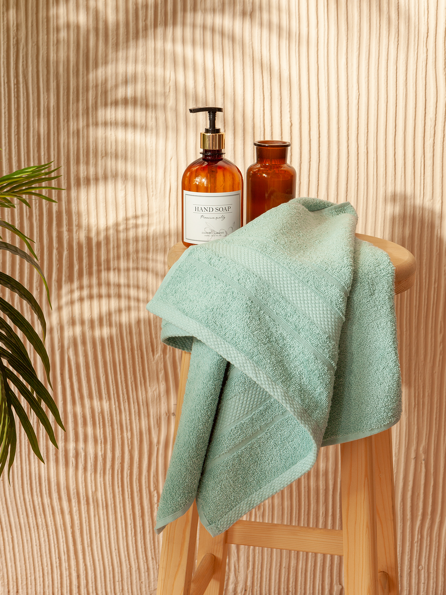 Полотенце махровое "Барбара", мятный, Mia Cara 1