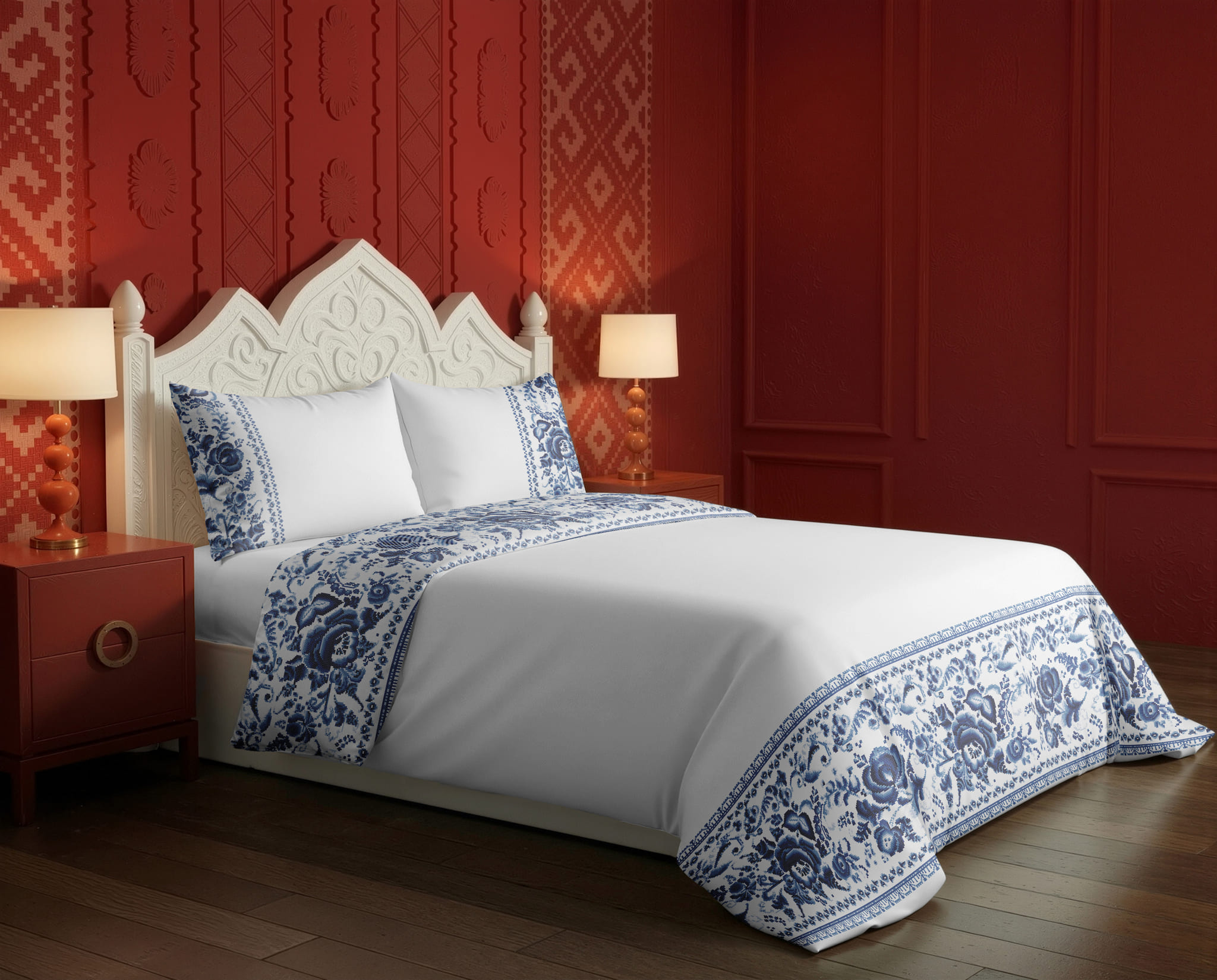 Постельное бельё Унисон Синяя сказка 3