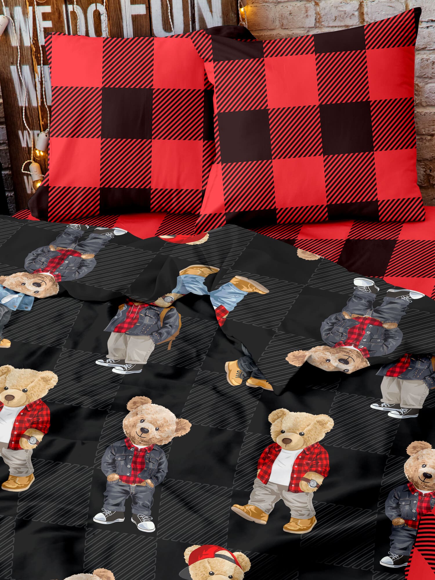 Постельное бельё Crazy Getup Мишки 1