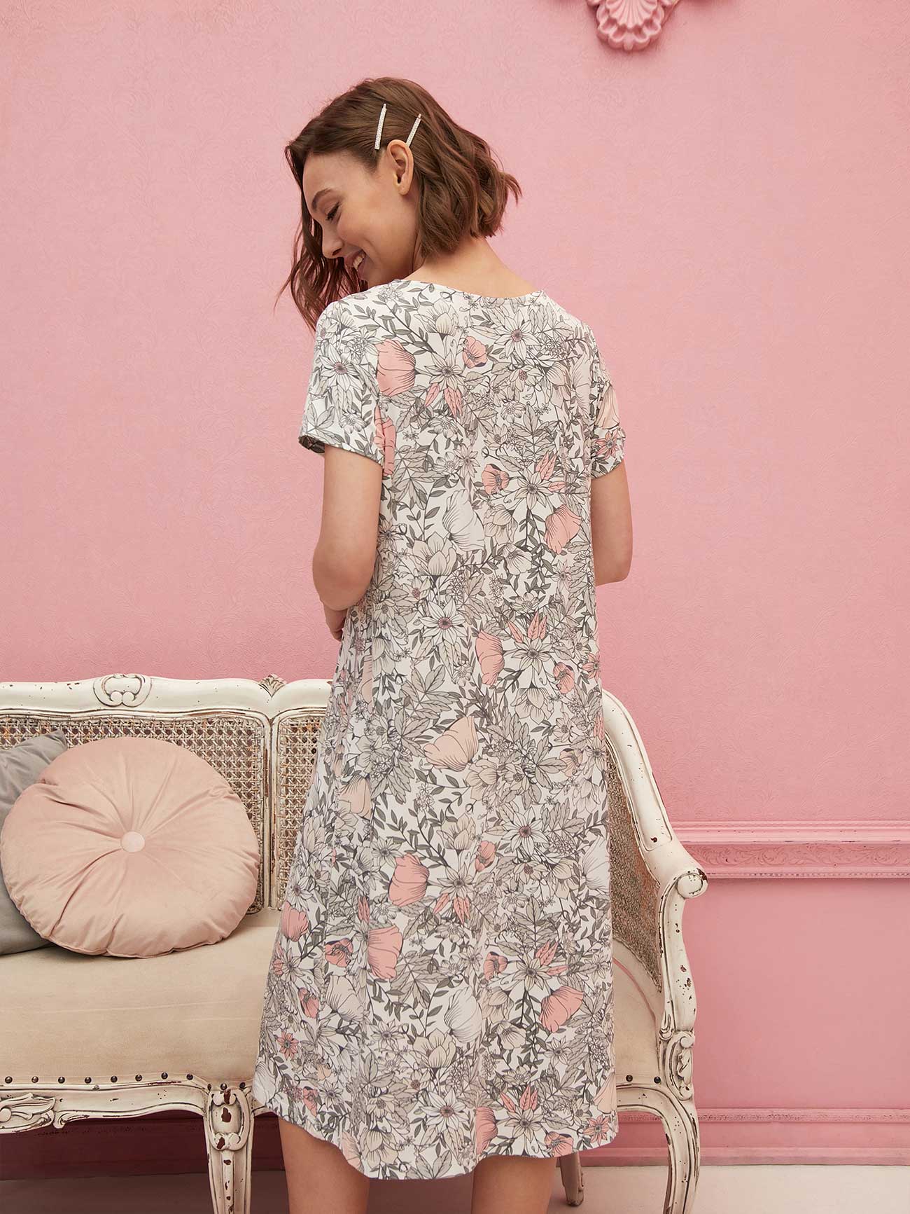 Сорочка Jardin eveille  Цветы, Mia Cara 2