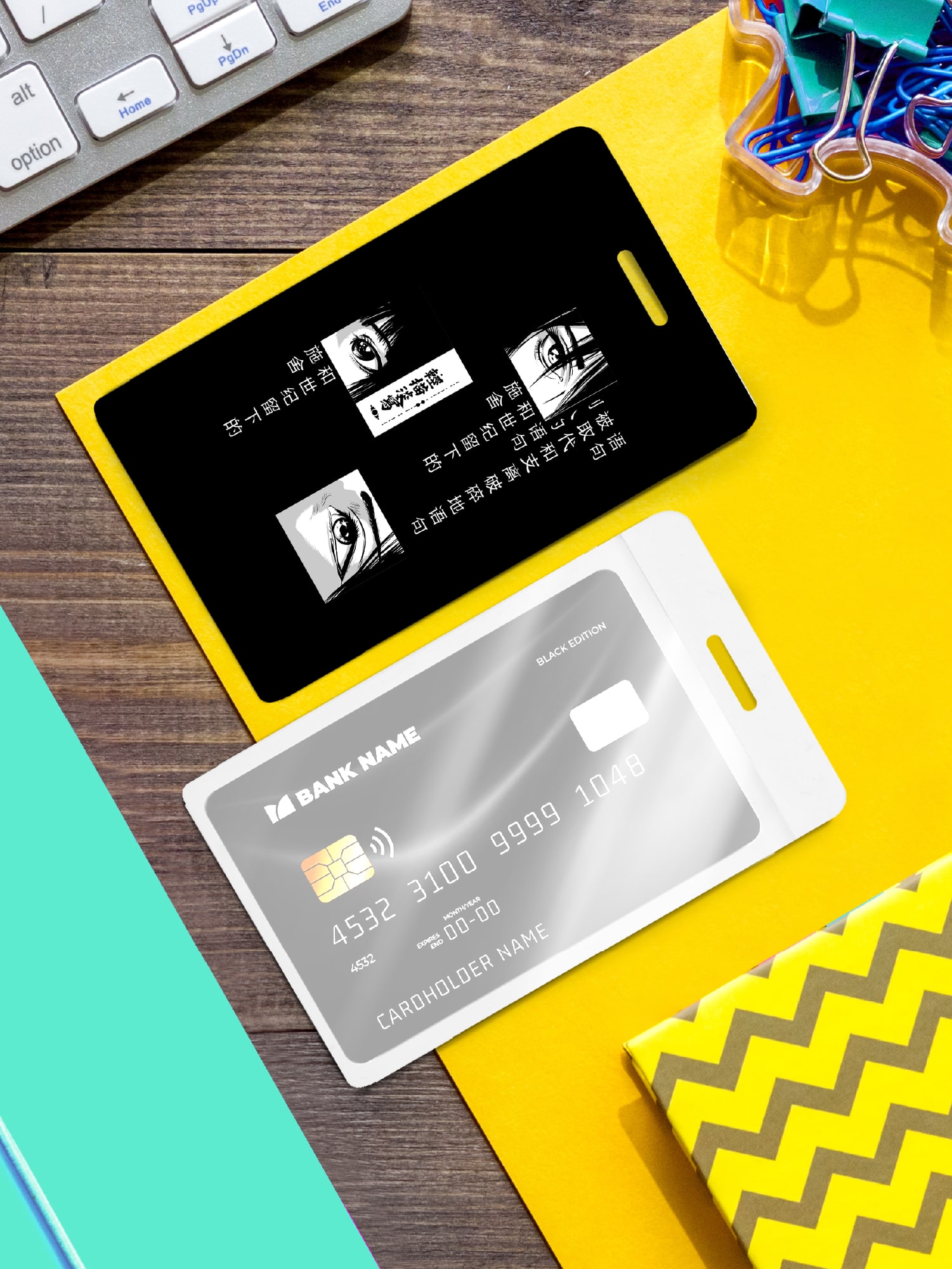 Чехол для карт "Crazy Getup" Anime  2