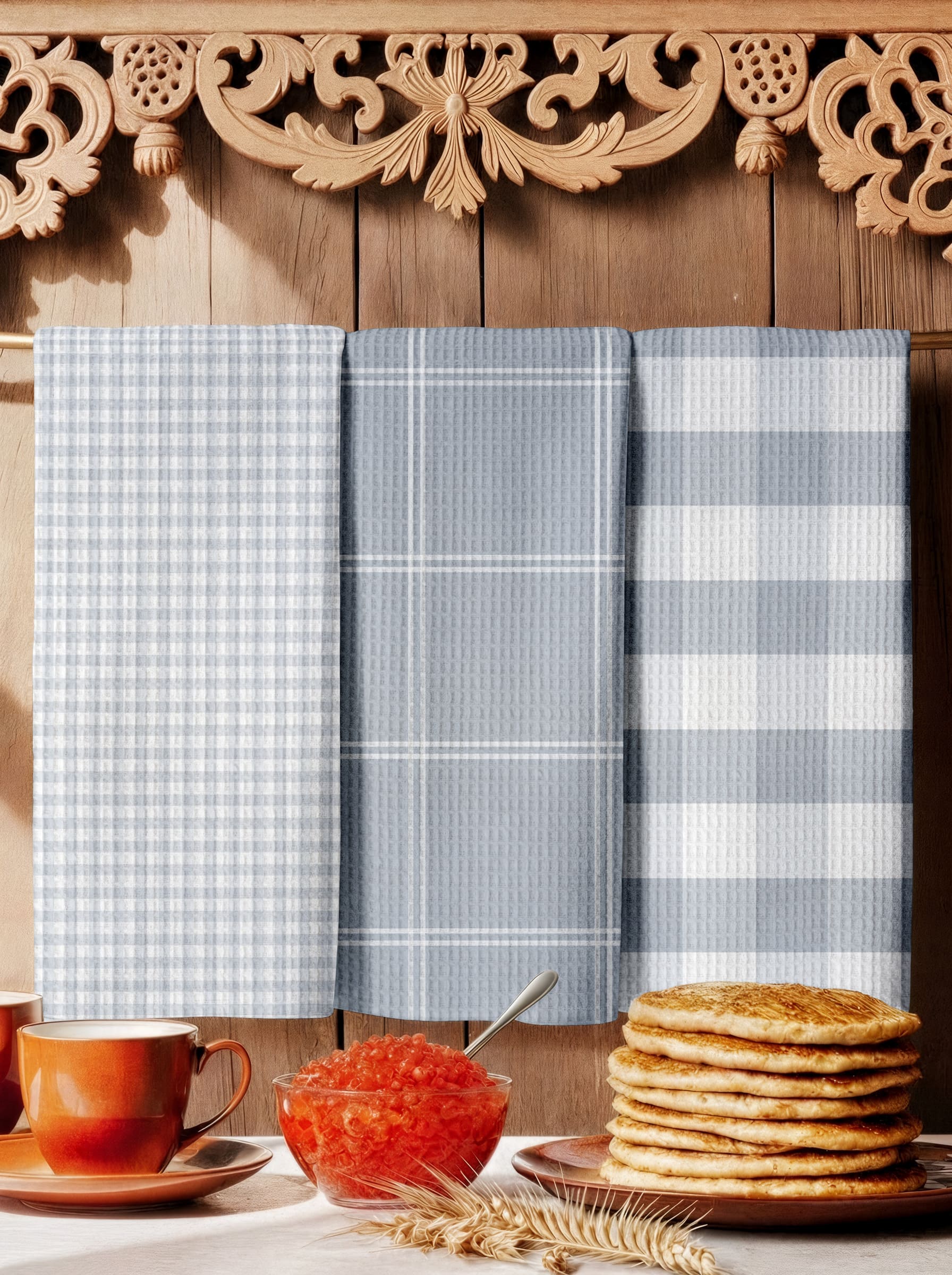 Комплект полотенец Унисон Клетка 0